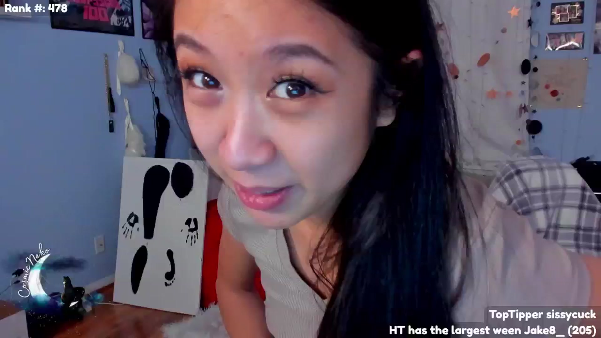 Gallery image thumbnail from CosmicNeko's myfreecams stream on, 07/08/2024, 04:14 image 8 of 20