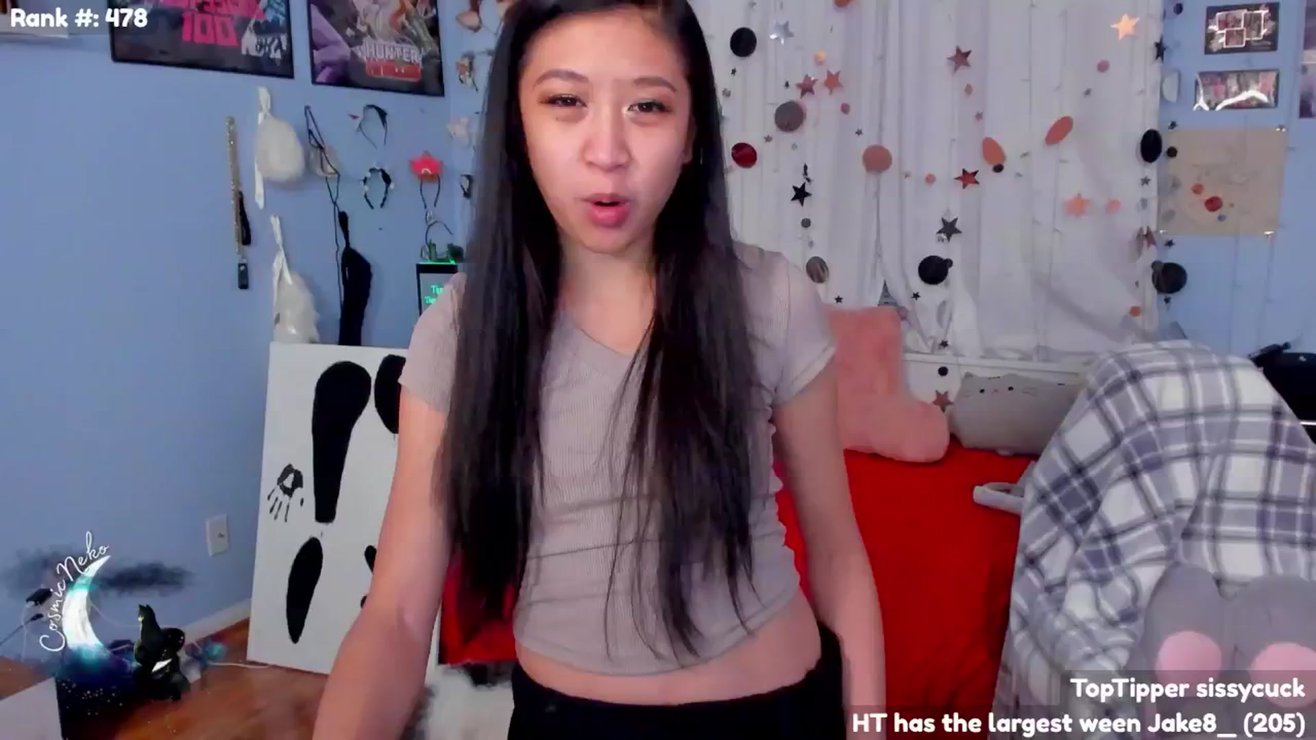 Gallery image thumbnail from CosmicNeko's myfreecams stream on, 07/08/2024, 04:14 image 7 of 20