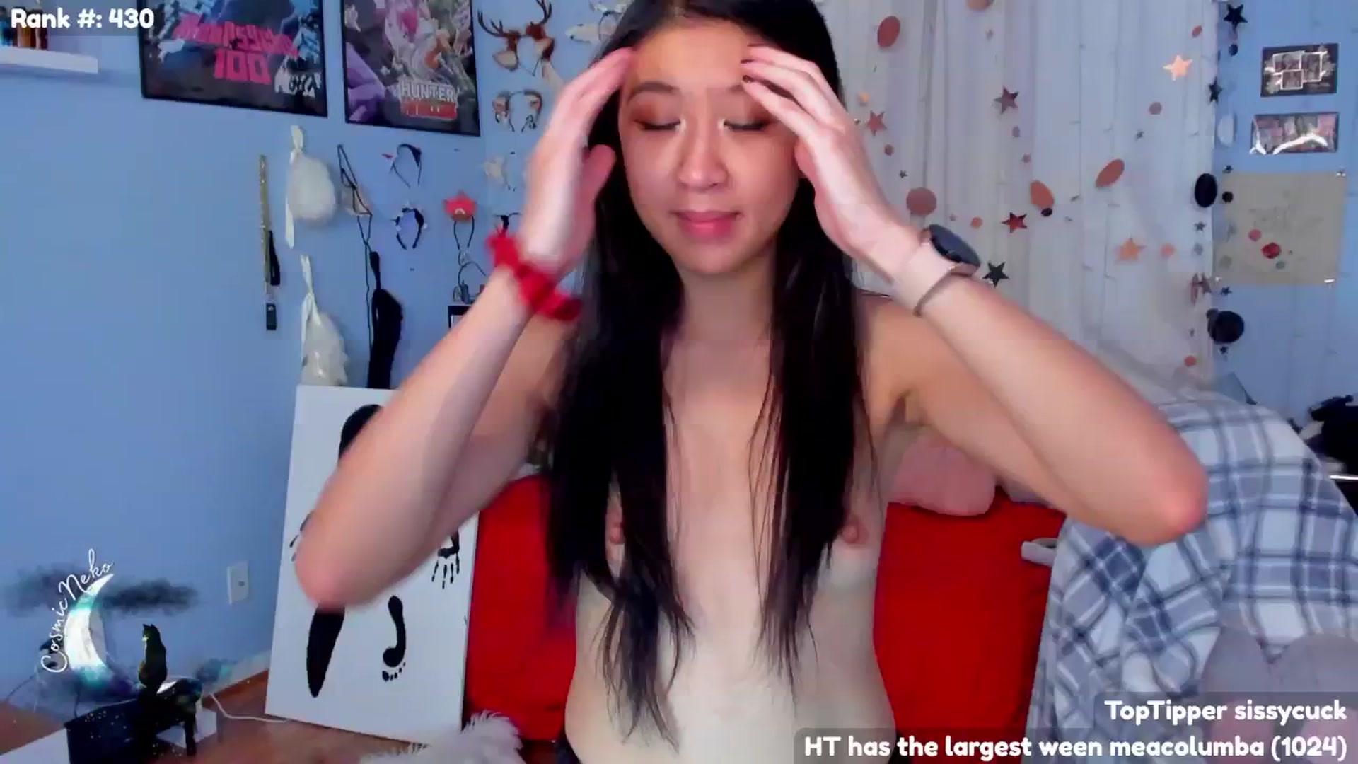Gallery image thumbnail from CosmicNeko's myfreecams stream on, 07/08/2024, 05:02 image 15 of 20