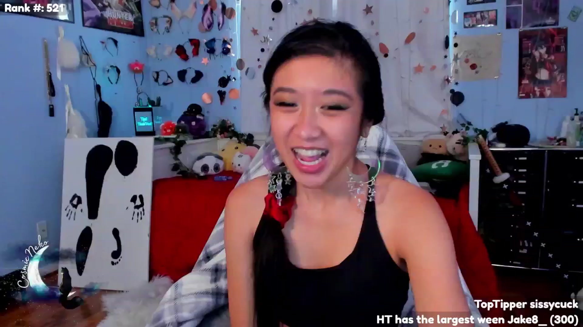 Gallery image thumbnail from CosmicNeko's myfreecams stream on, 07/09/2024, 23:31 image 19 of 20