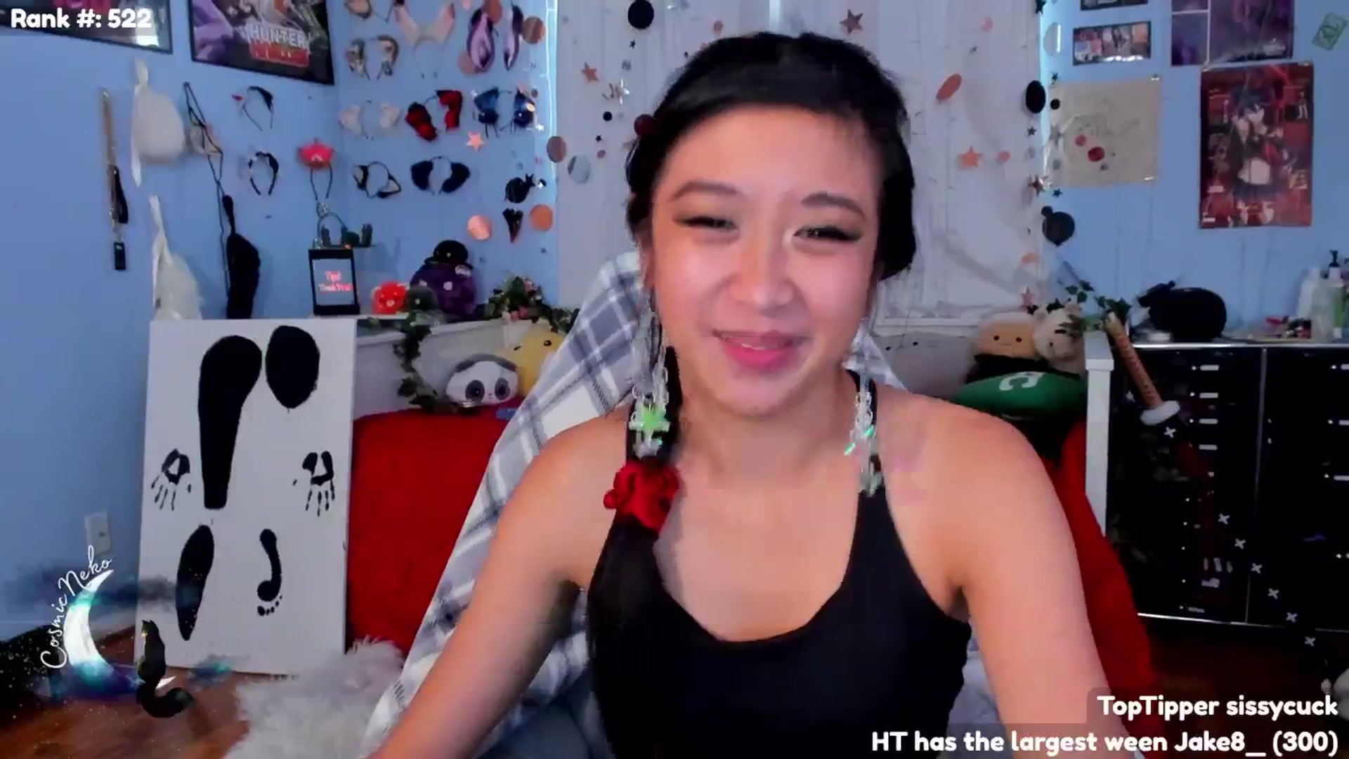Gallery image thumbnail from CosmicNeko's myfreecams stream on, 07/09/2024, 23:31 image 17 of 20