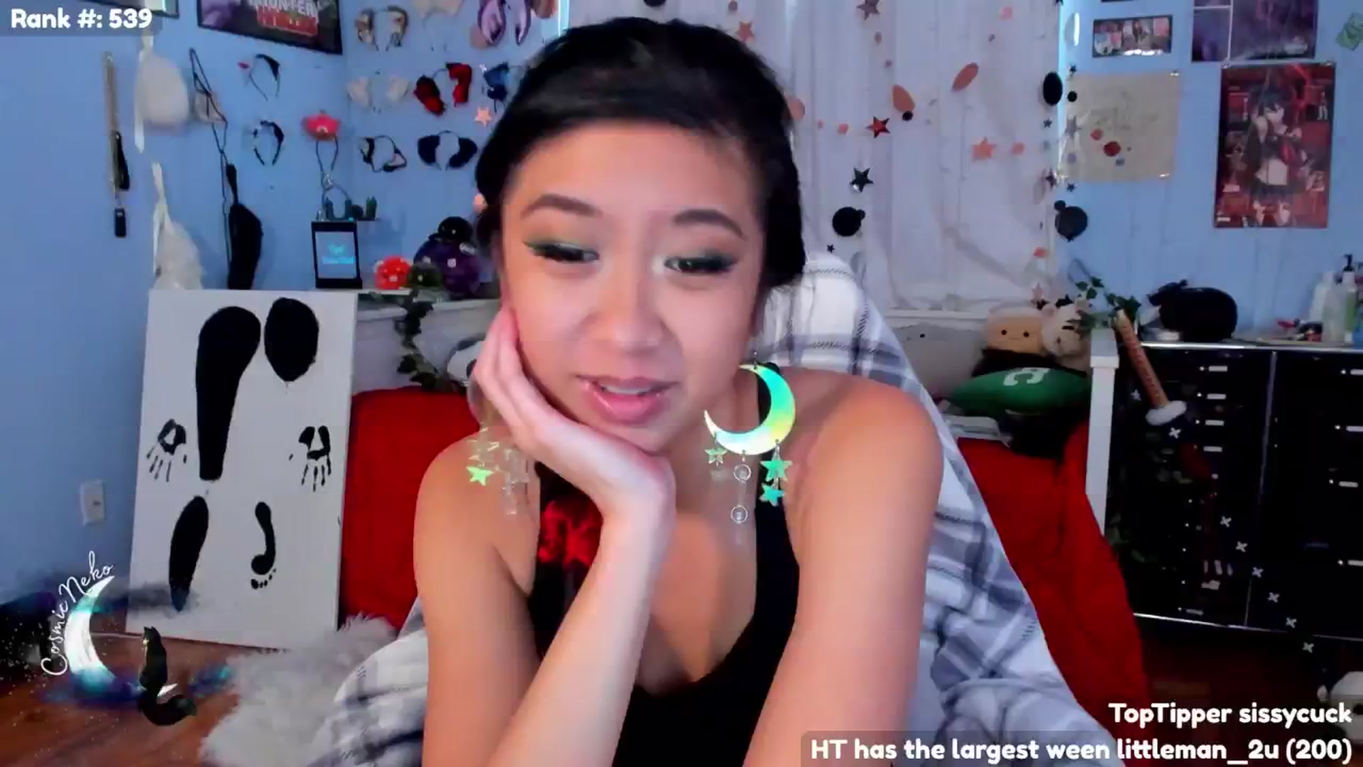 Gallery image thumbnail from CosmicNeko's myfreecams stream on, 07/09/2024, 23:31 image 10 of 20