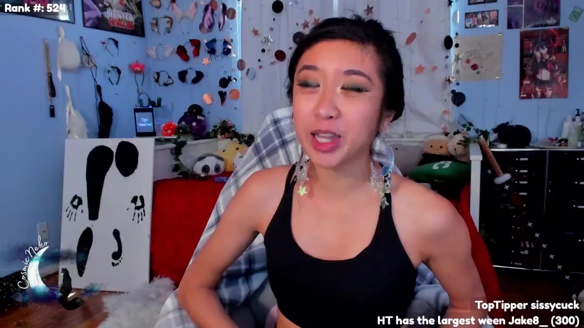 Gallery image thumbnail from CosmicNeko's myfreecams stream on, 07/09/2024, 23:31 image 16 of 20
