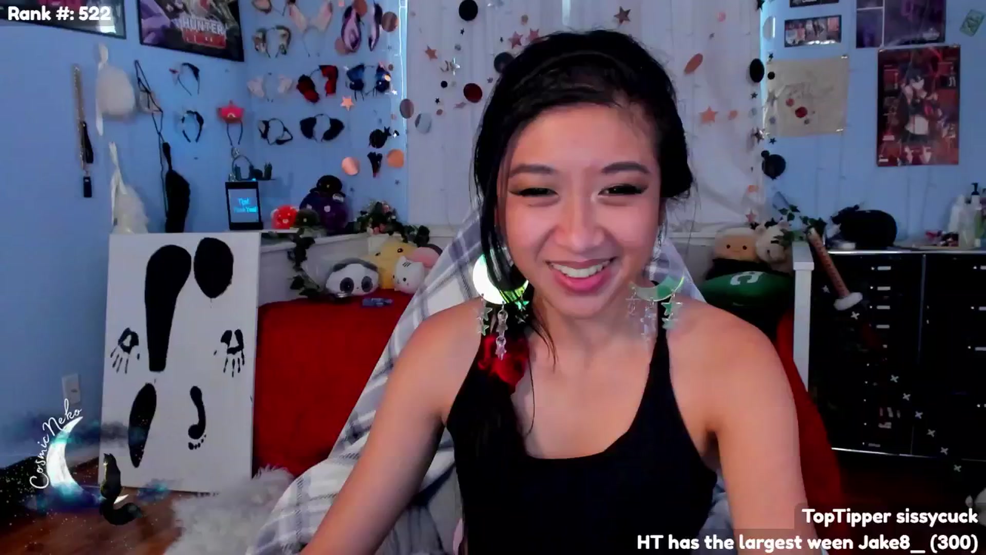 Gallery image thumbnail from CosmicNeko's myfreecams stream on, 07/09/2024, 23:31 image 18 of 20