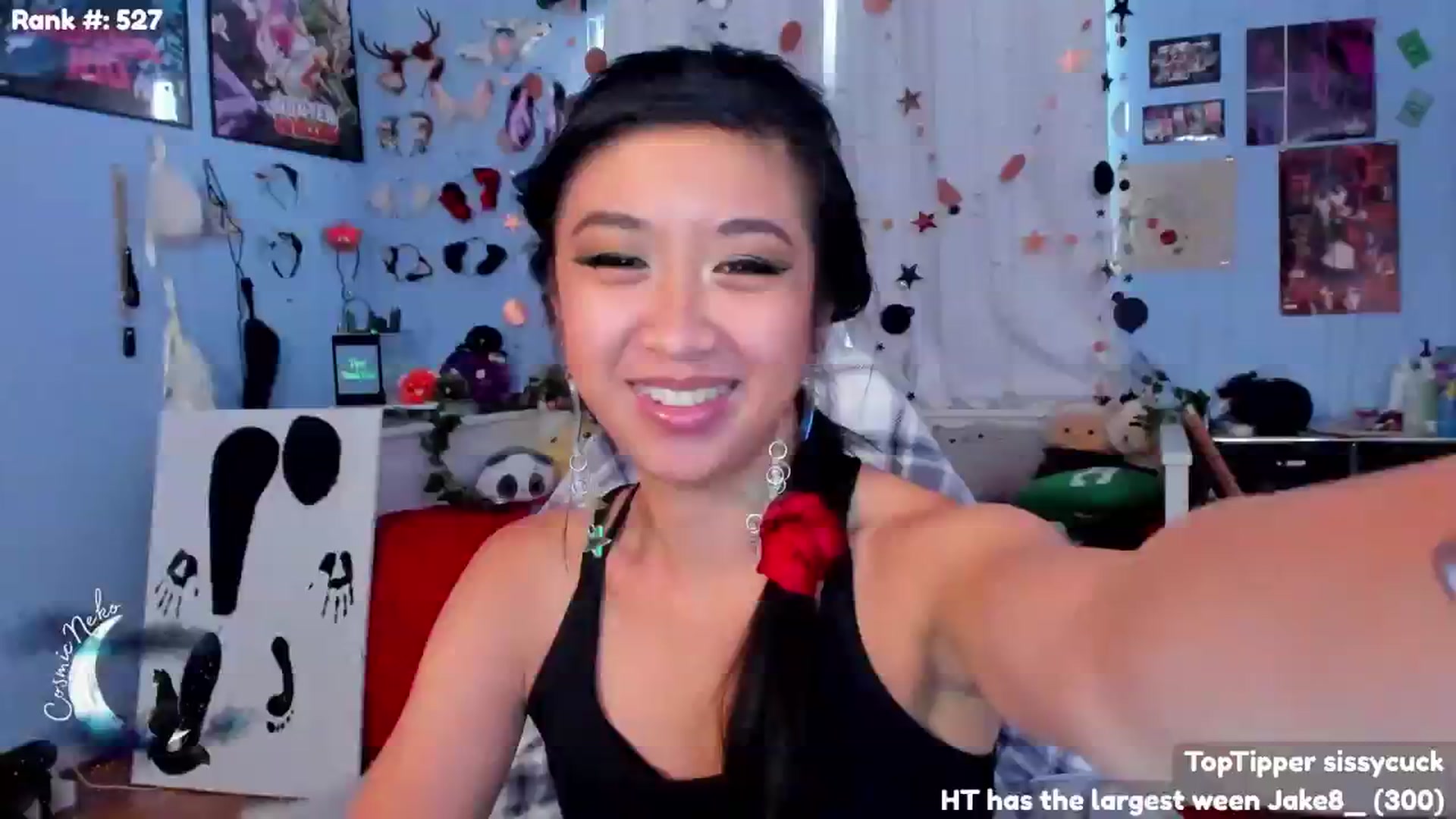 Gallery image thumbnail from CosmicNeko's myfreecams stream on, 07/09/2024, 23:31 image 14 of 20