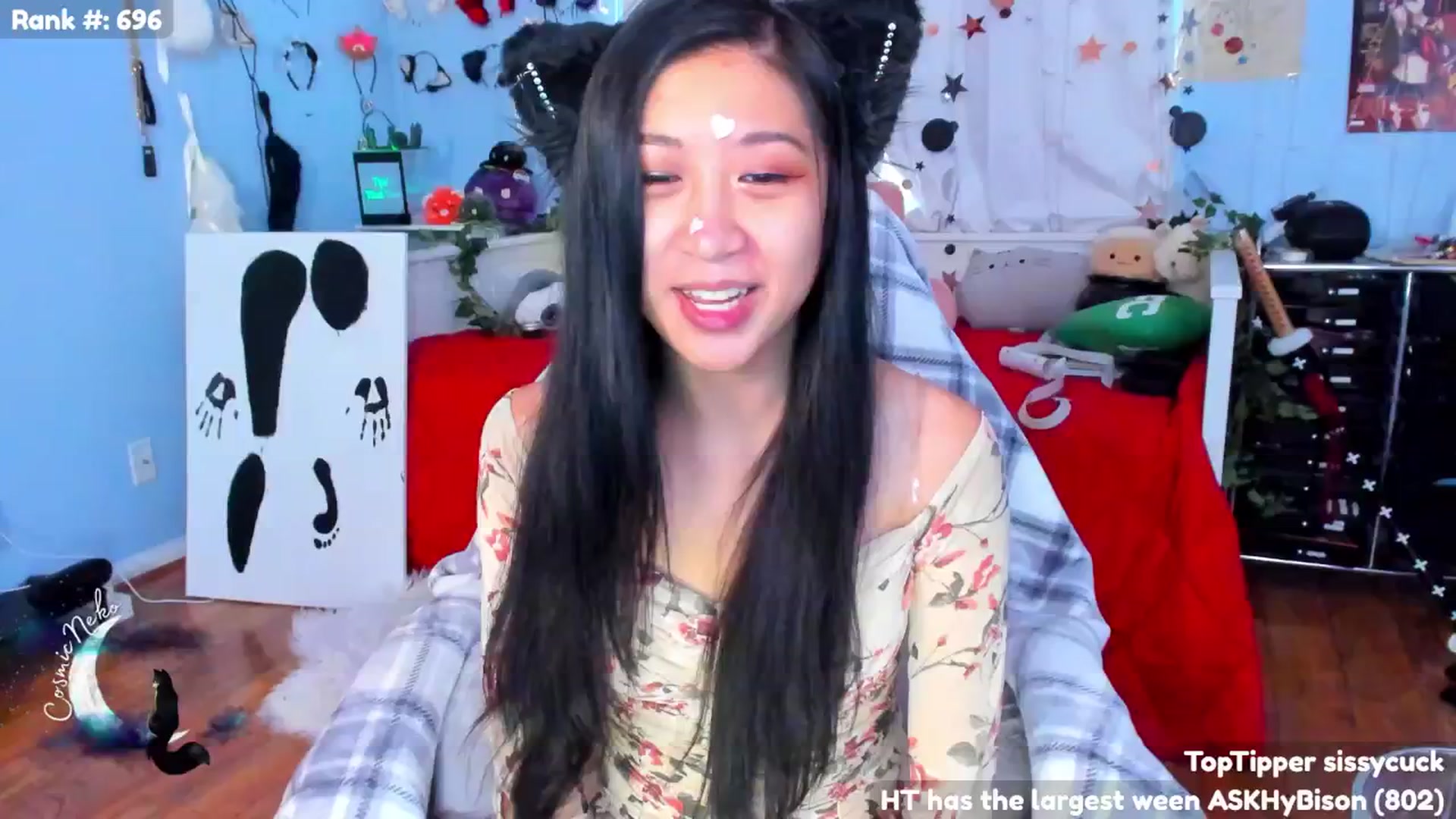 Gallery image thumbnail from CosmicNeko's myfreecams stream on, 07/14/2024, 23:32 image 14 of 20