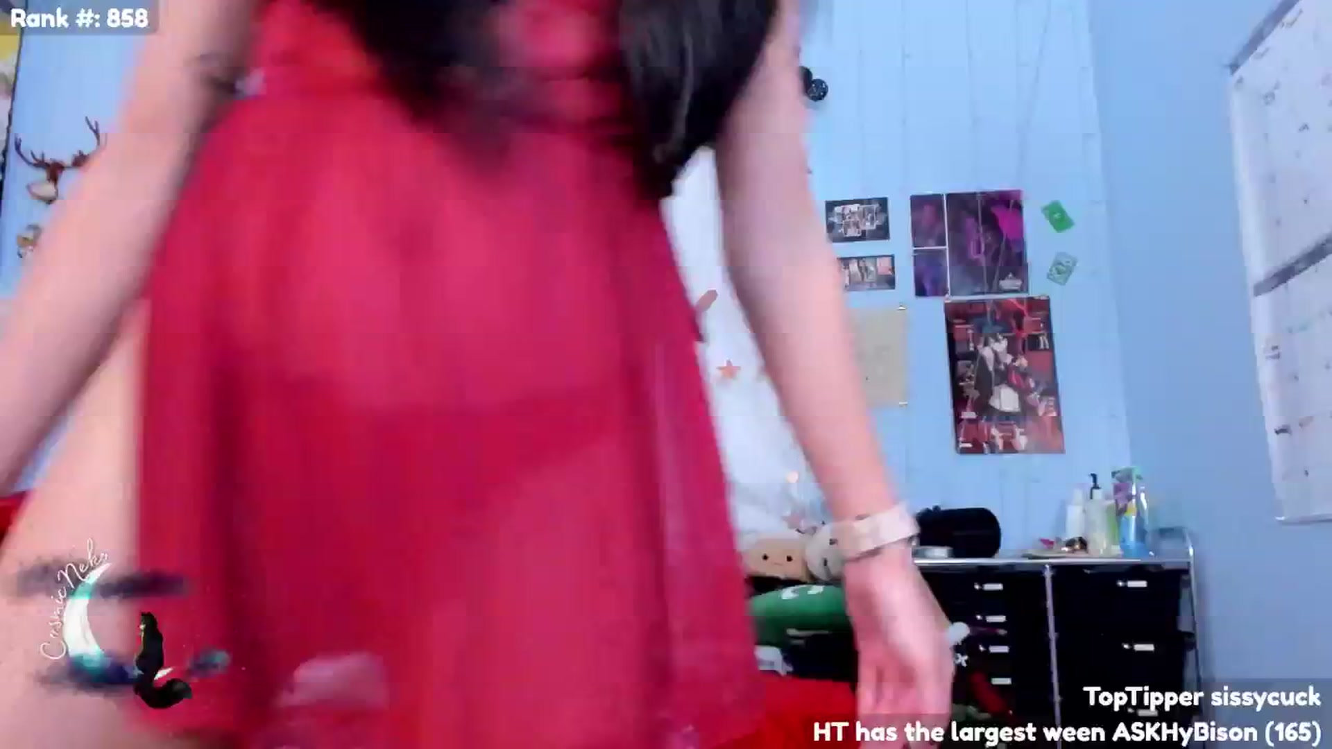 Gallery image thumbnail from CosmicNeko's myfreecams stream on, 07/18/2024, 23:32 image 2 of 20