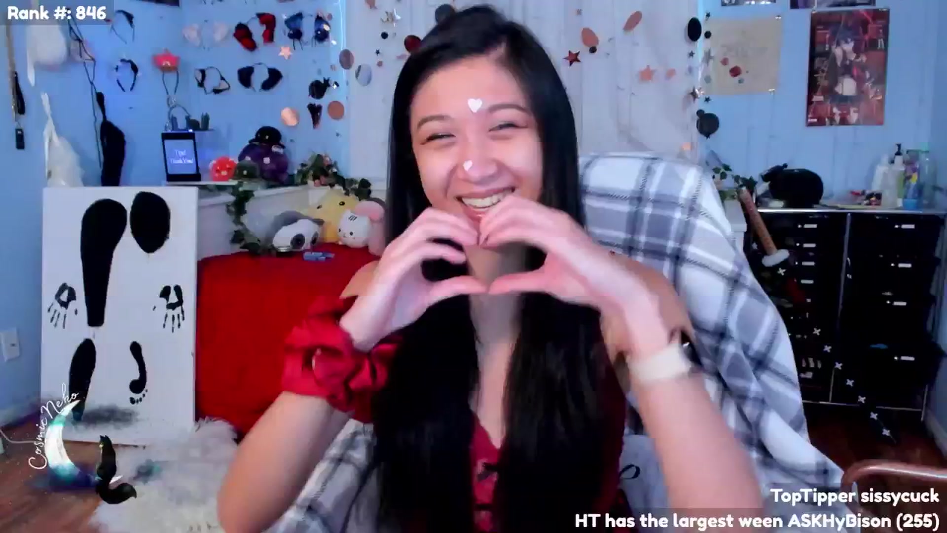 Gallery image thumbnail from CosmicNeko's myfreecams stream on, 07/18/2024, 23:32 image 7 of 20