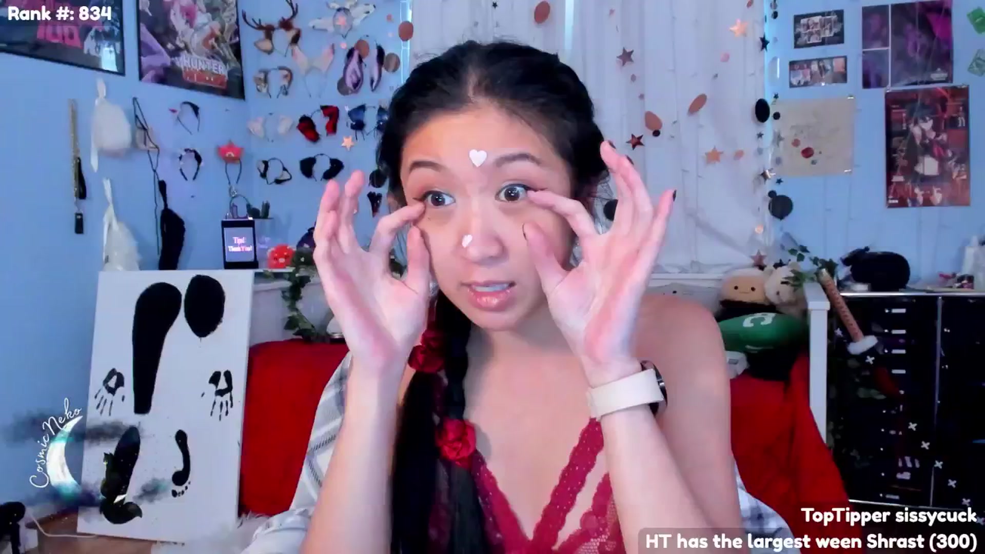 Gallery image thumbnail from CosmicNeko's myfreecams stream on, 07/19/2024, 24:00 image 20 of 20