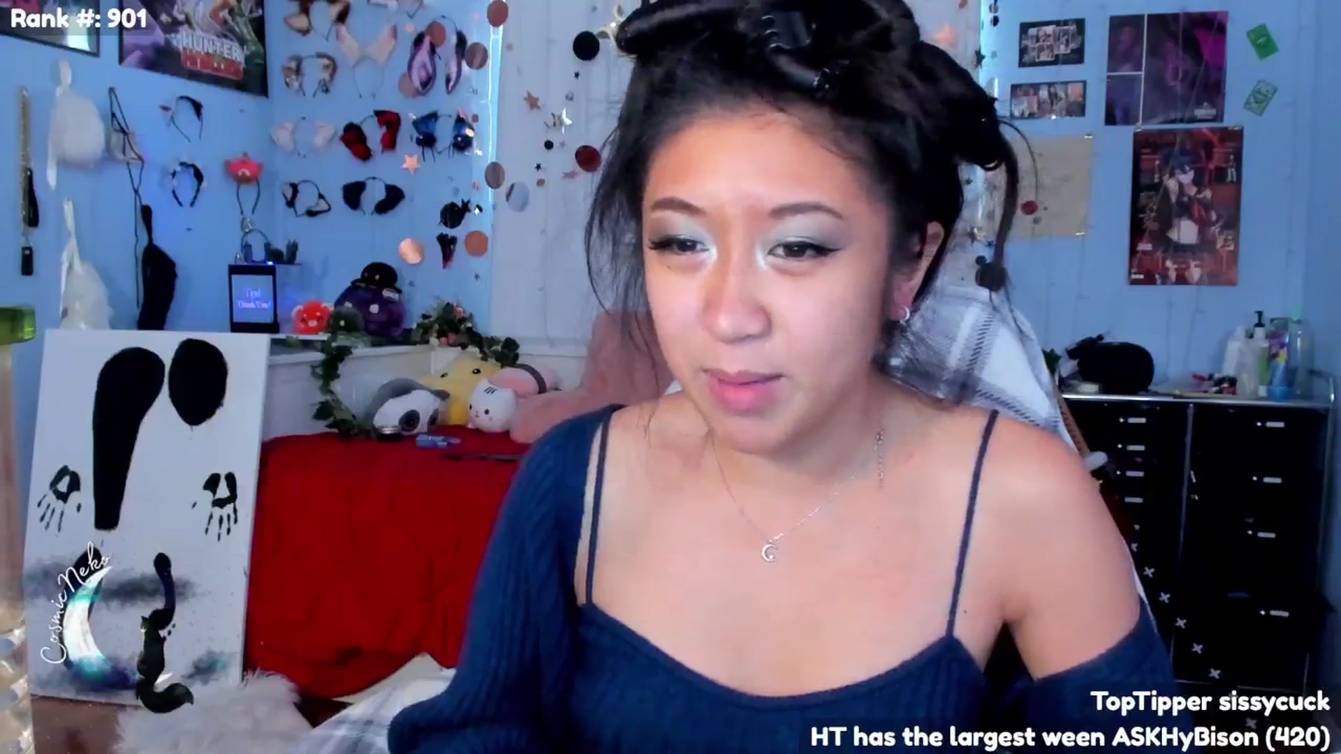 Gallery image thumbnail from CosmicNeko's myfreecams stream on, 07/21/2024, 24:15 image 13 of 20