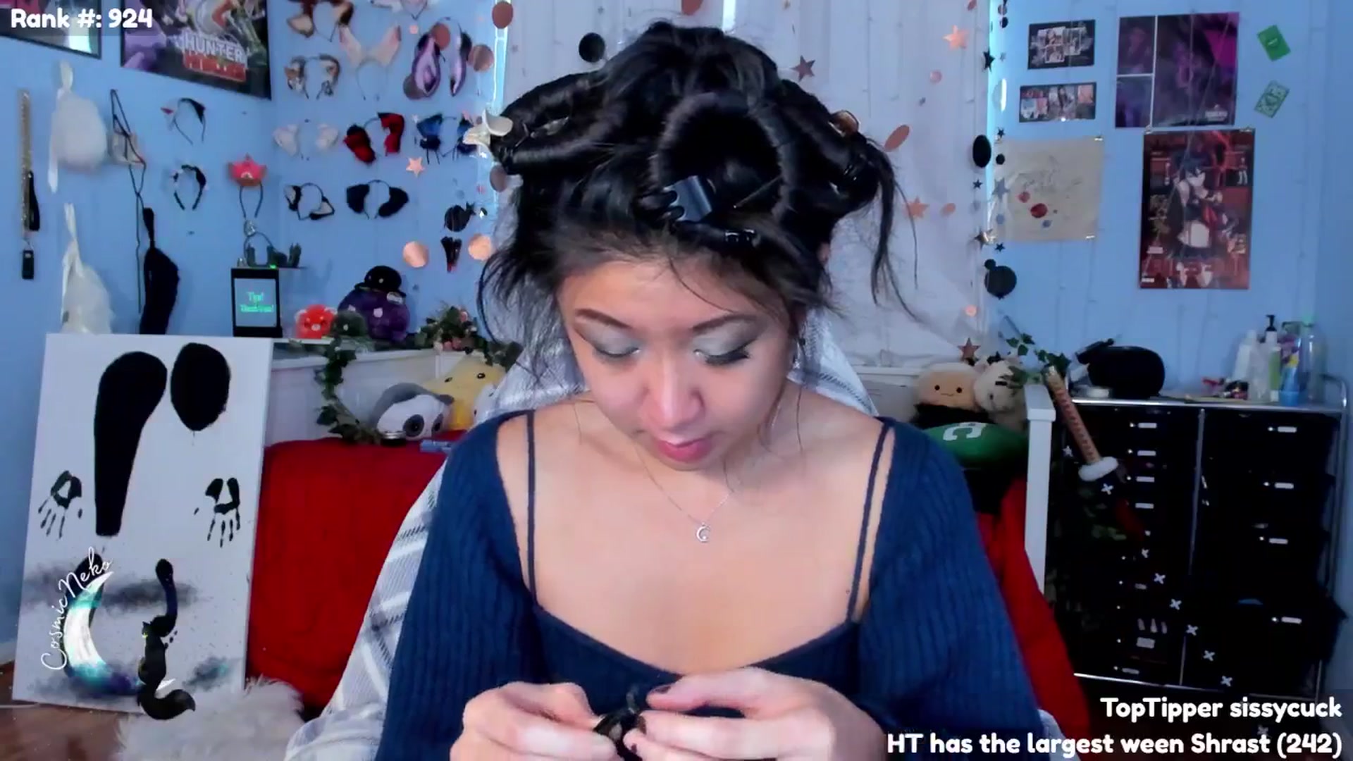 Gallery image thumbnail from CosmicNeko's myfreecams stream on, 07/21/2024, 24:15 image 11 of 20