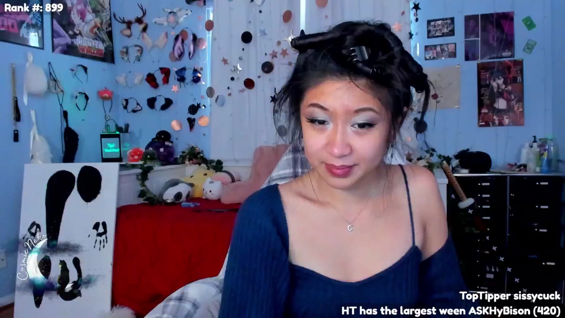 Gallery image thumbnail from CosmicNeko's myfreecams stream on, 07/21/2024, 24:15 image 18 of 20