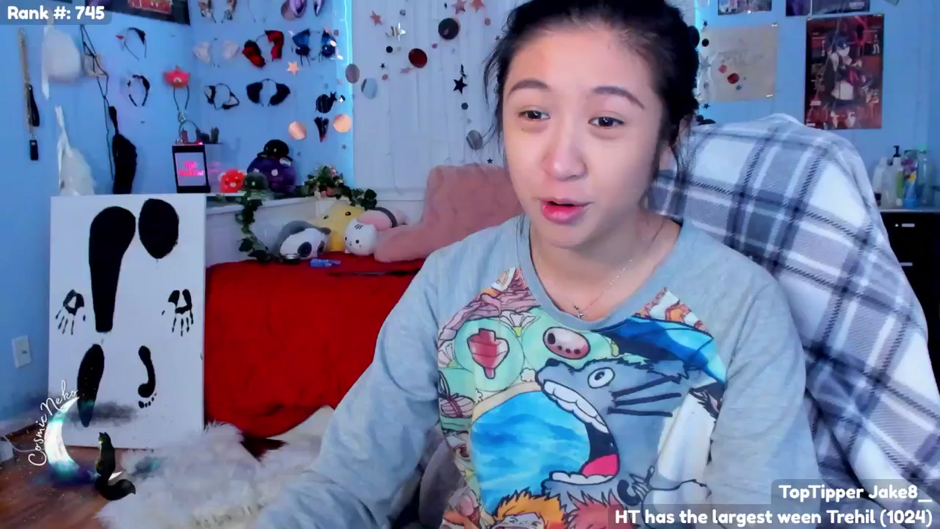 Gallery image thumbnail from CosmicNeko's myfreecams stream on, 07/23/2024, 19:42 image 5 of 20