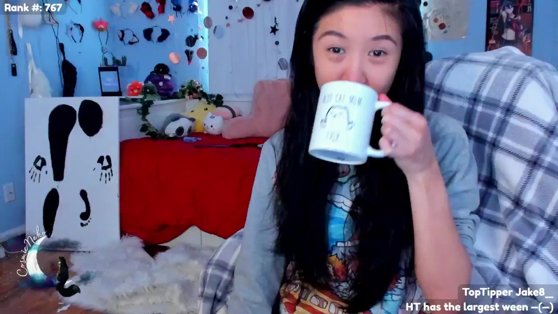 Gallery image thumbnail from CosmicNeko's myfreecams stream on, 07/23/2024, 19:42 image 2 of 20