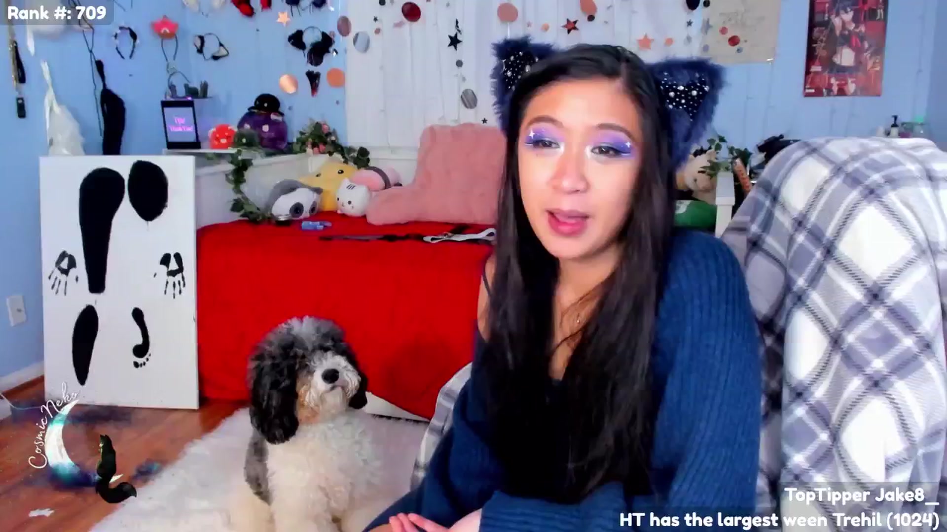 Gallery image thumbnail from CosmicNeko's myfreecams stream on, 07/24/2024, 05:08 image 1 of 20