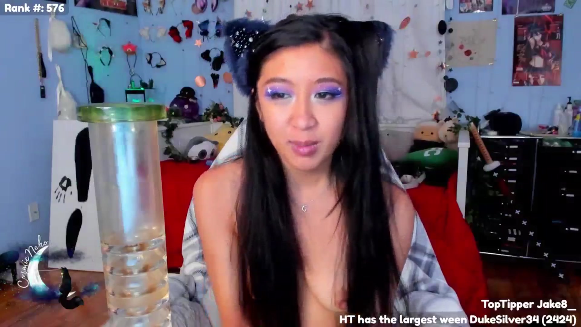 Gallery image thumbnail from CosmicNeko's myfreecams stream on, 07/24/2024, 05:08 image 13 of 20