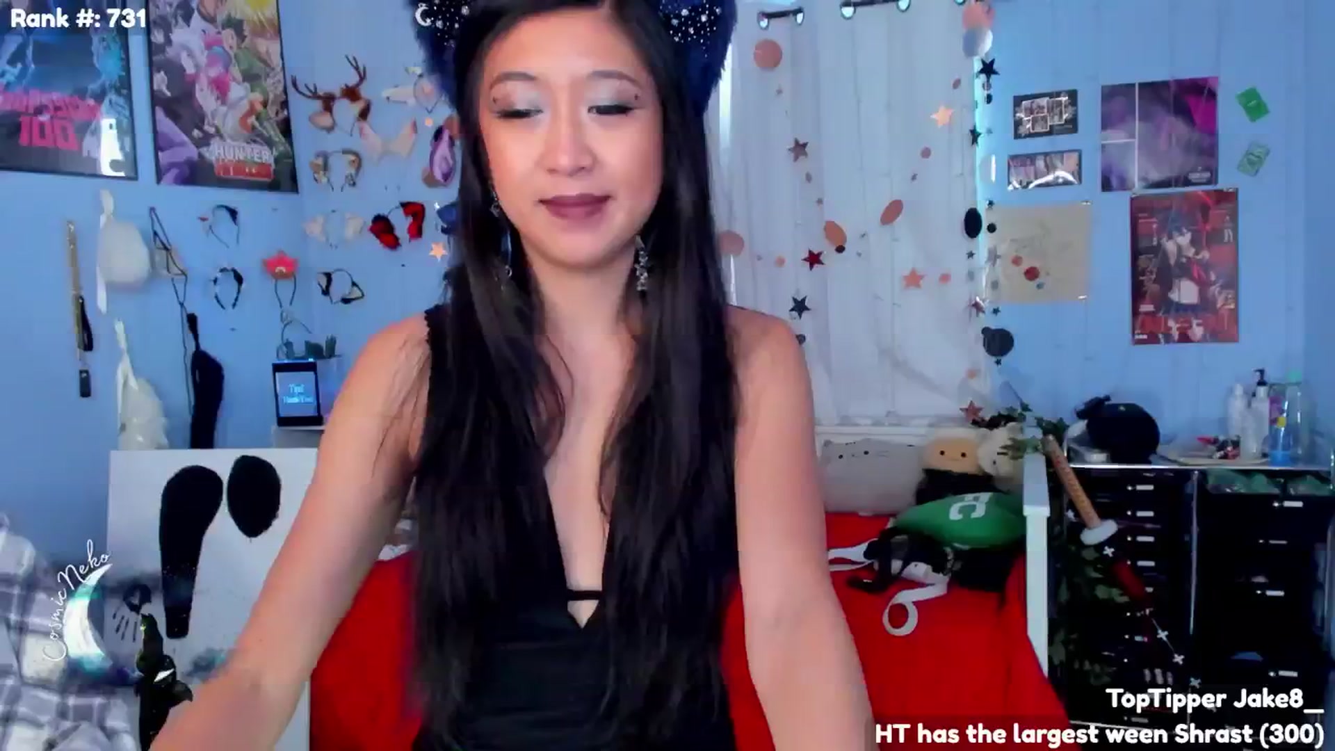 Gallery image thumbnail from CosmicNeko's myfreecams stream on, 07/31/2024, 23:35 image 20 of 20