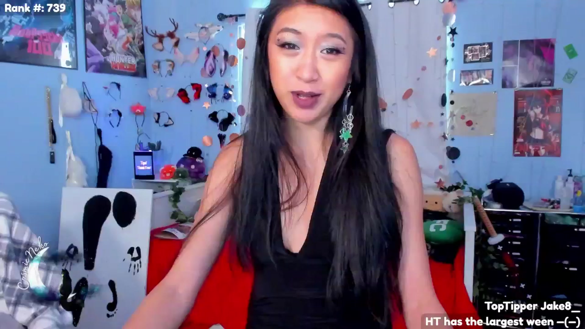 Gallery image thumbnail from CosmicNeko's myfreecams stream on, 07/31/2024, 23:35 image 7 of 20