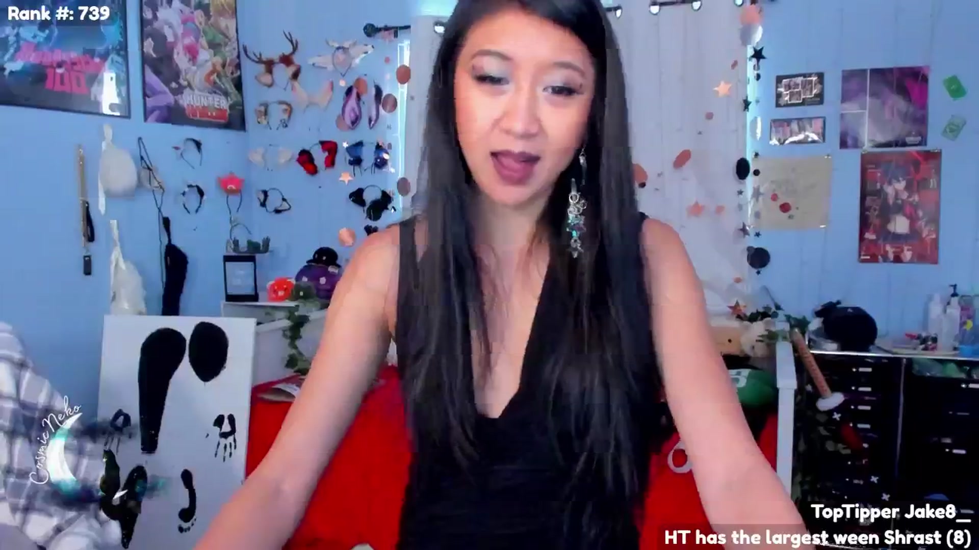 Gallery image thumbnail from CosmicNeko's myfreecams stream on, 07/31/2024, 23:35 image 8 of 20