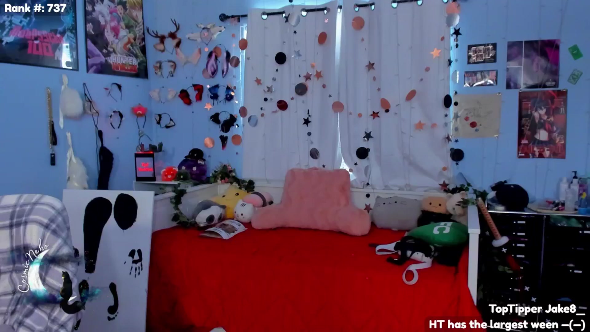 Gallery image thumbnail from CosmicNeko's myfreecams stream on, 07/31/2024, 23:35 image 4 of 20