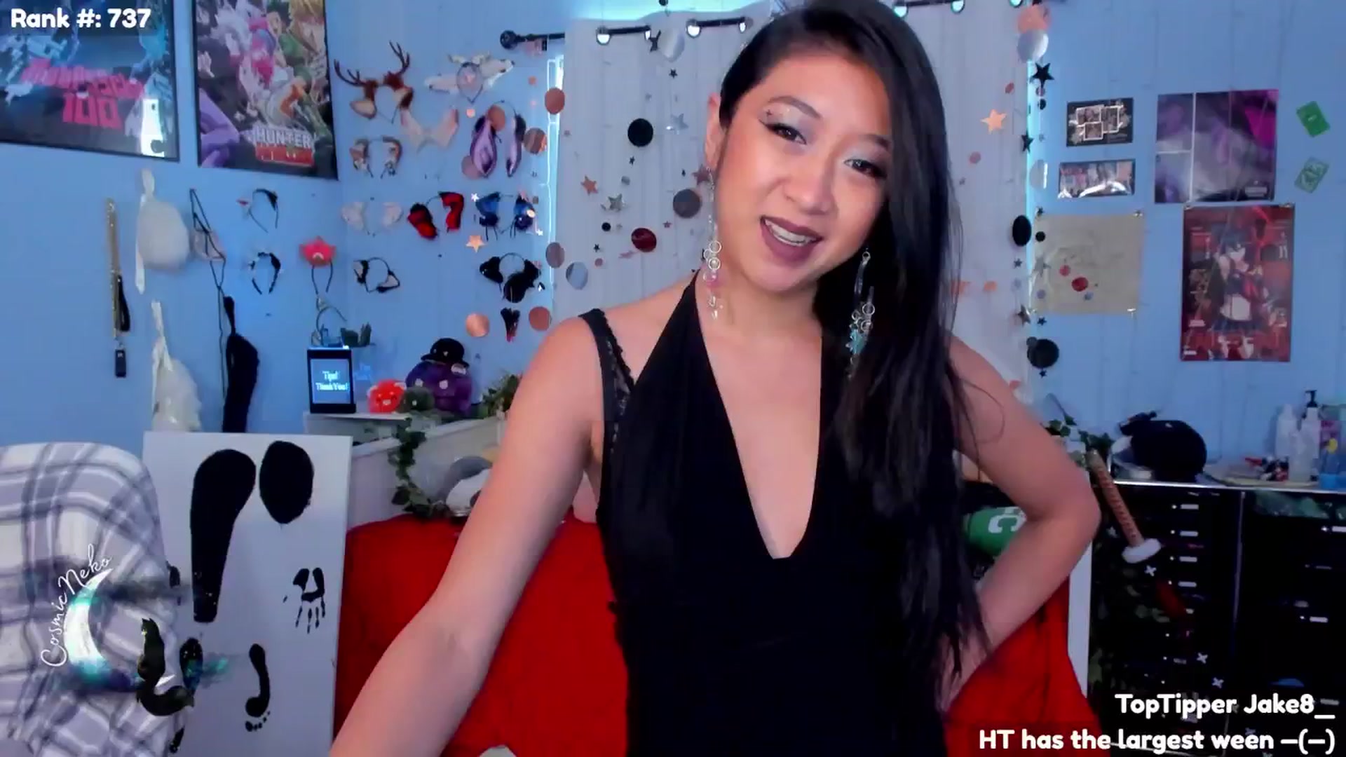 Gallery image thumbnail from CosmicNeko's myfreecams stream on, 07/31/2024, 23:35 image 3 of 20