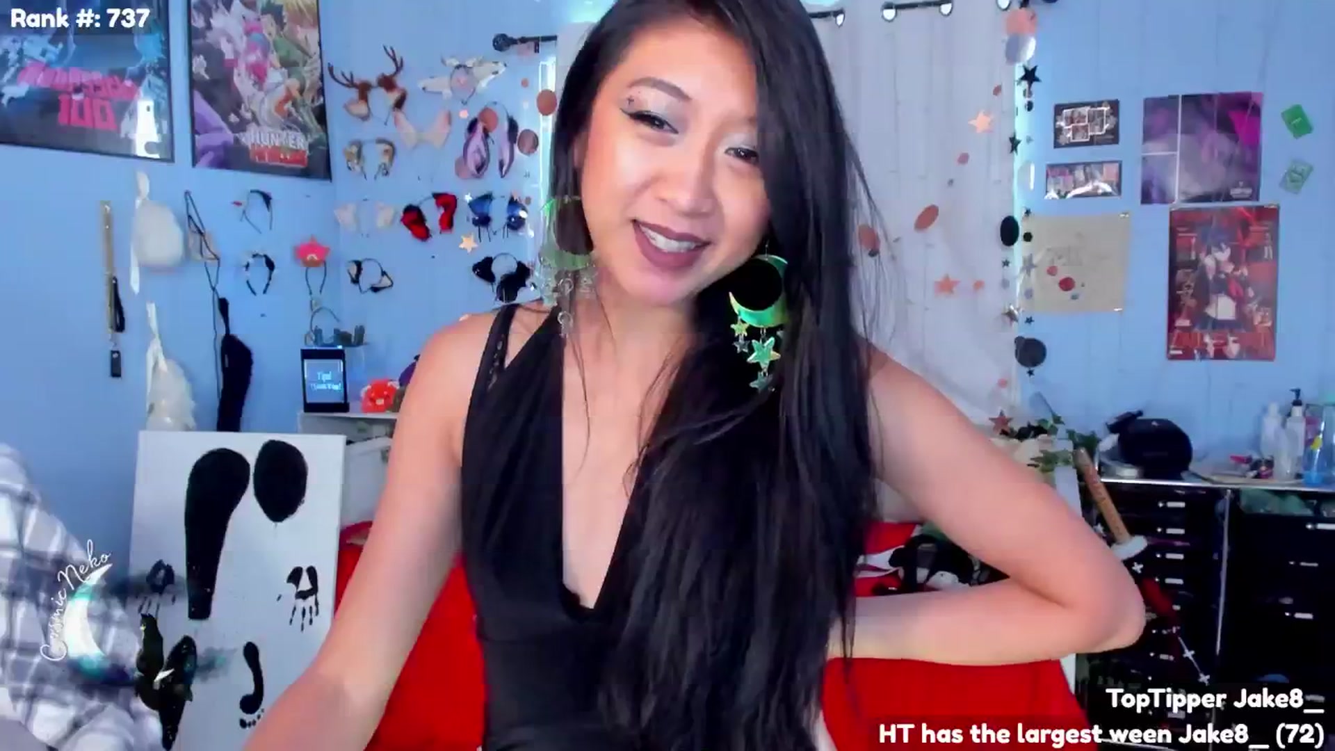 Gallery image thumbnail from CosmicNeko's myfreecams stream on, 07/31/2024, 23:35 image 11 of 20