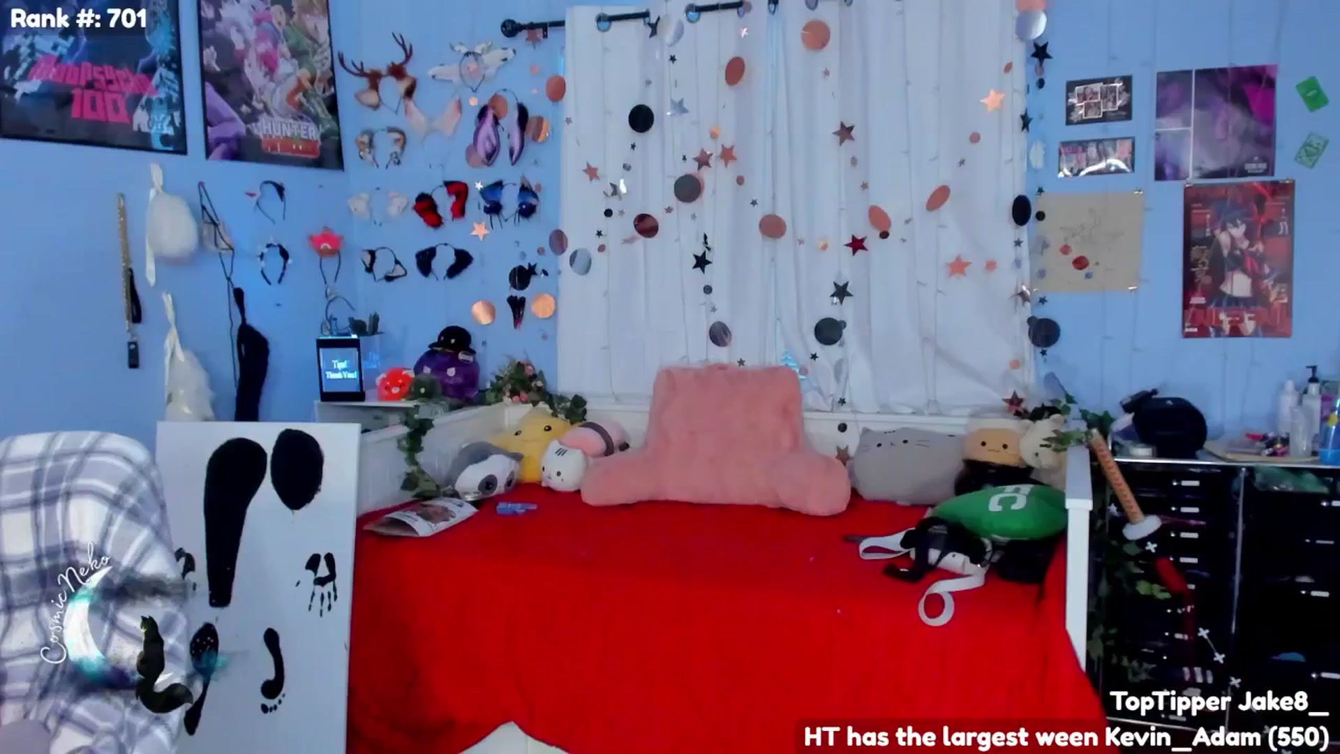 Gallery image thumbnail from CosmicNeko's myfreecams stream on, 08/01/2024, 05:16 image 7 of 20