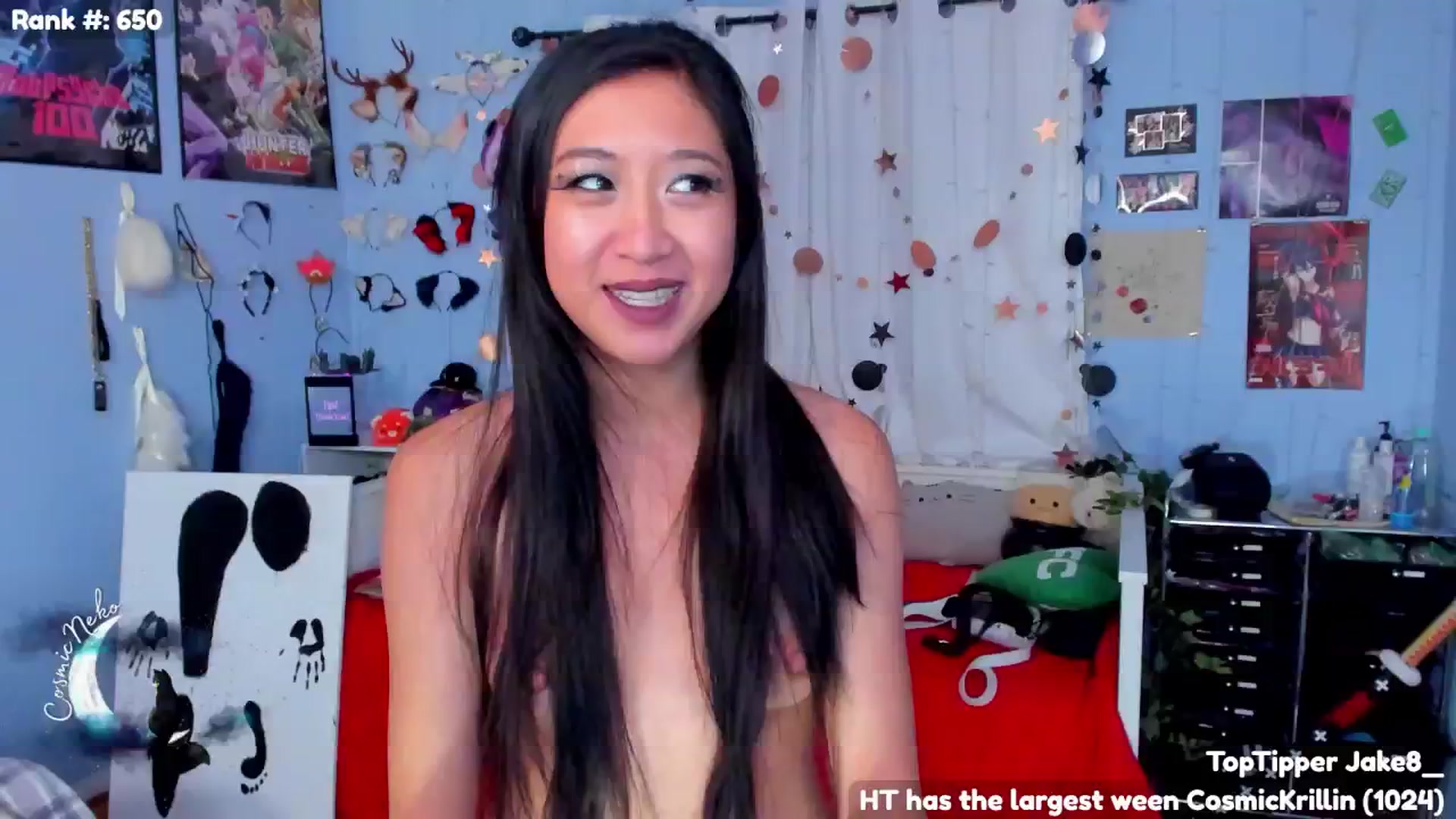 Gallery image thumbnail from CosmicNeko's myfreecams stream on, 08/01/2024, 05:16 image 14 of 20