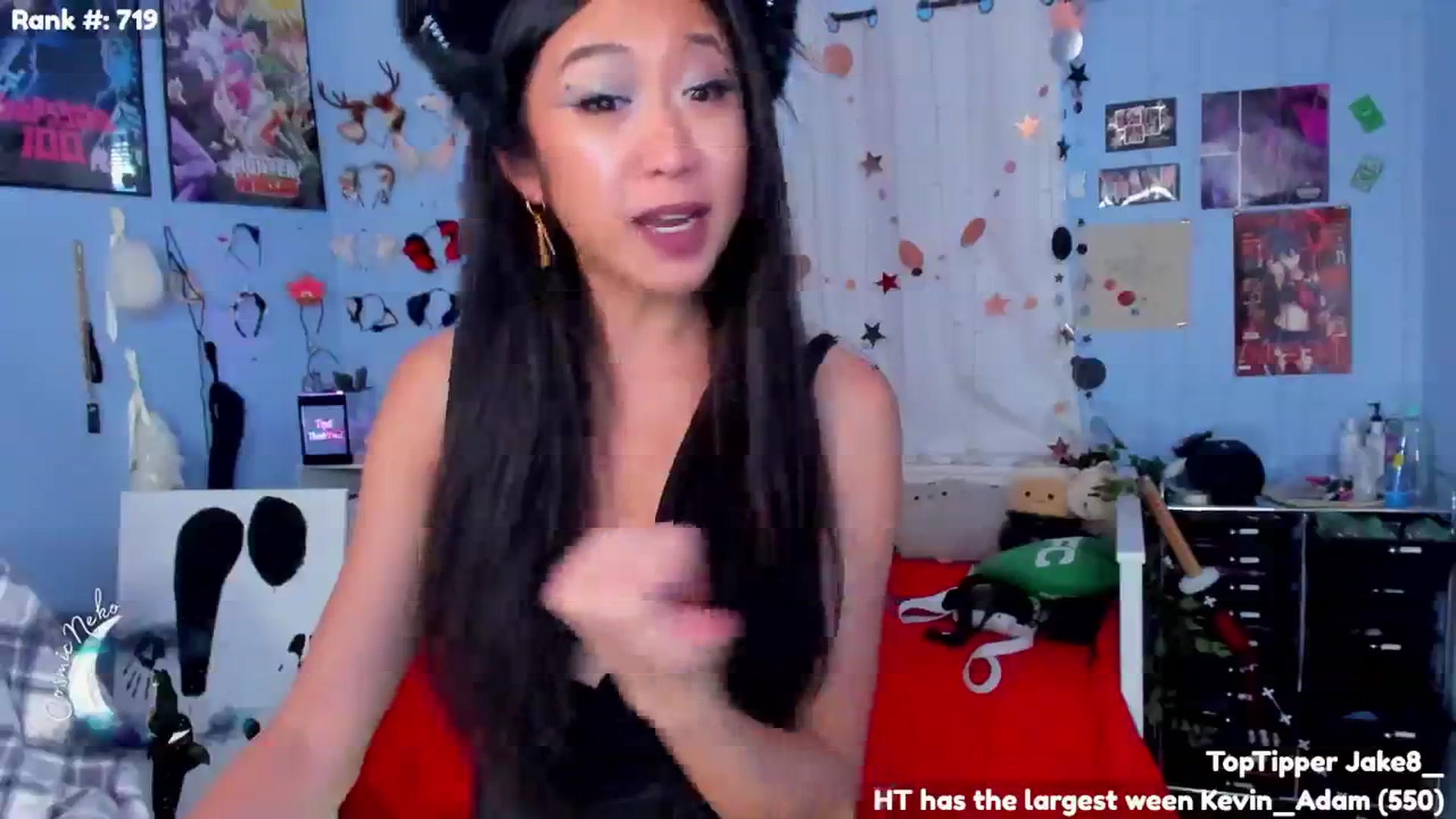 Gallery image thumbnail from CosmicNeko's myfreecams stream on, 08/01/2024, 05:16 image 4 of 20