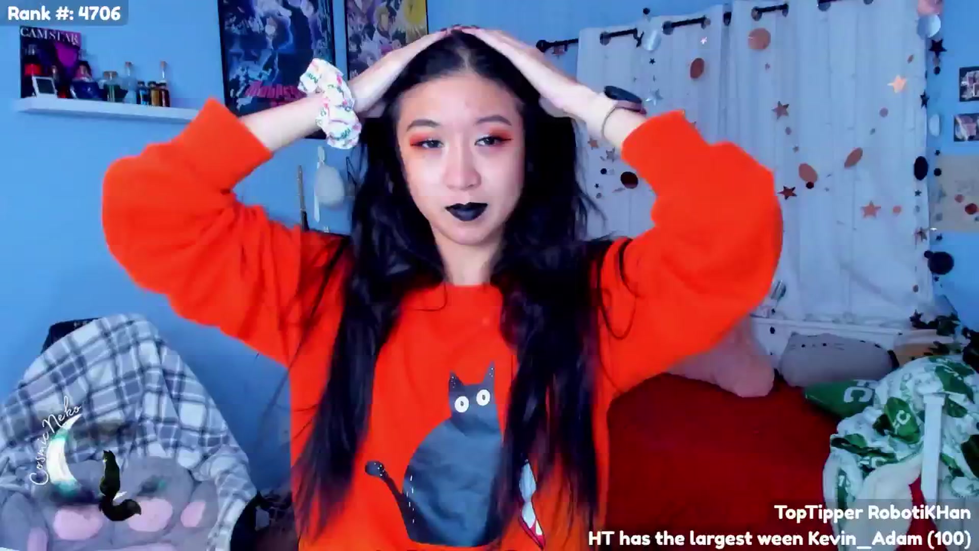 Gallery image thumbnail from CosmicNeko's myfreecams stream on, 10/13/2024, 06:55 image 1 of 20