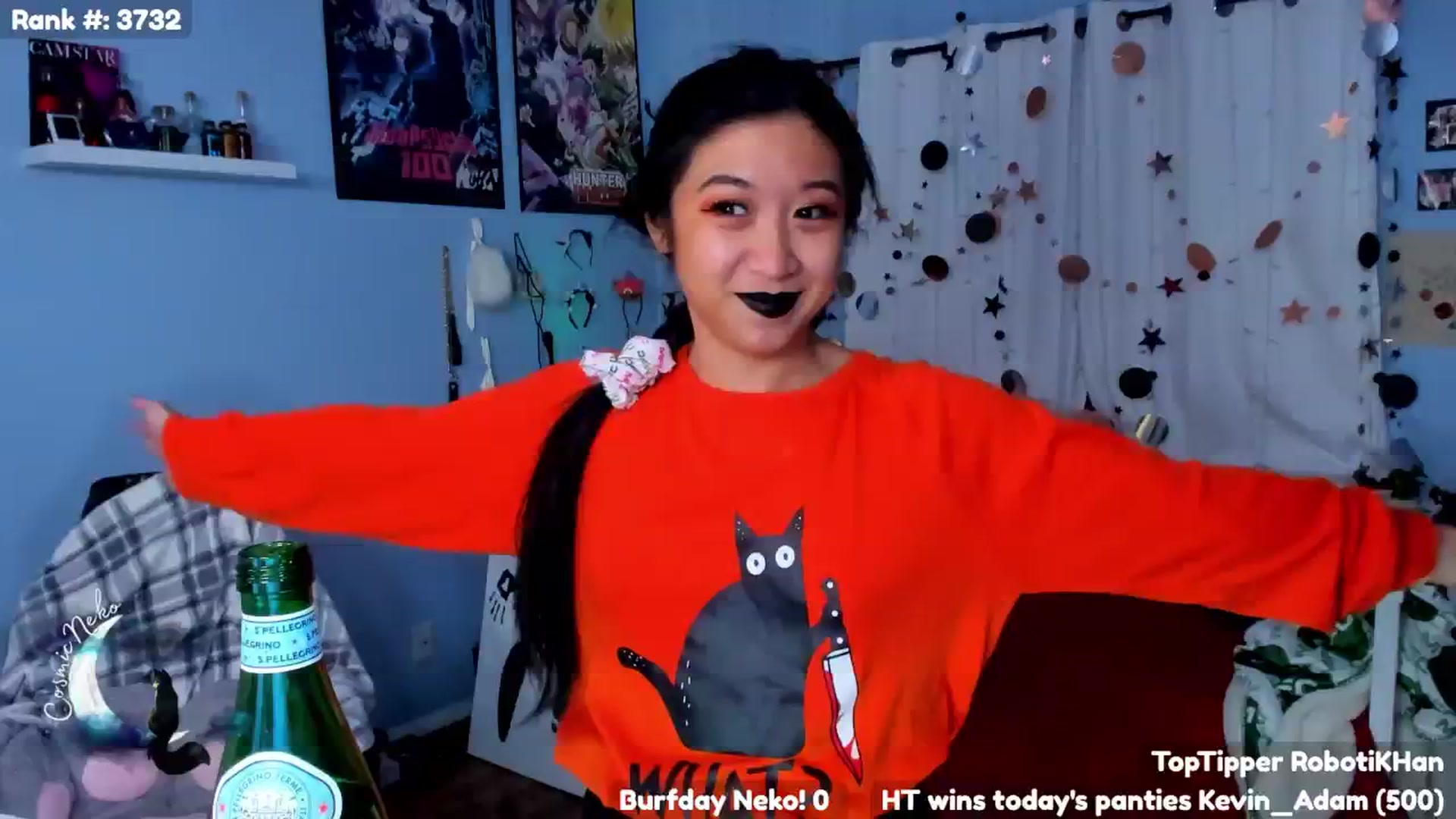 Gallery image thumbnail from CosmicNeko's myfreecams stream on, 10/13/2024, 06:55 image 3 of 20