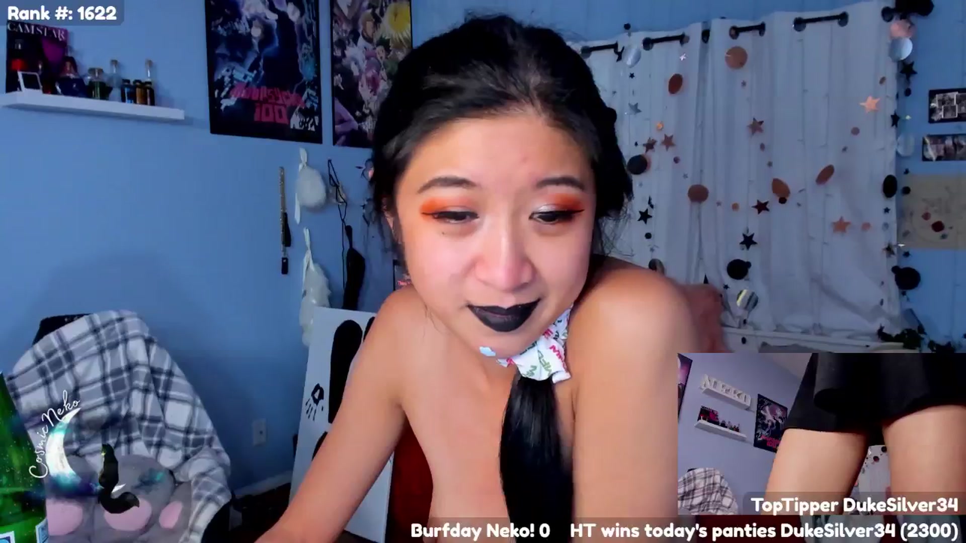 Gallery image thumbnail from CosmicNeko's myfreecams stream on, 10/13/2024, 06:55 image 13 of 20