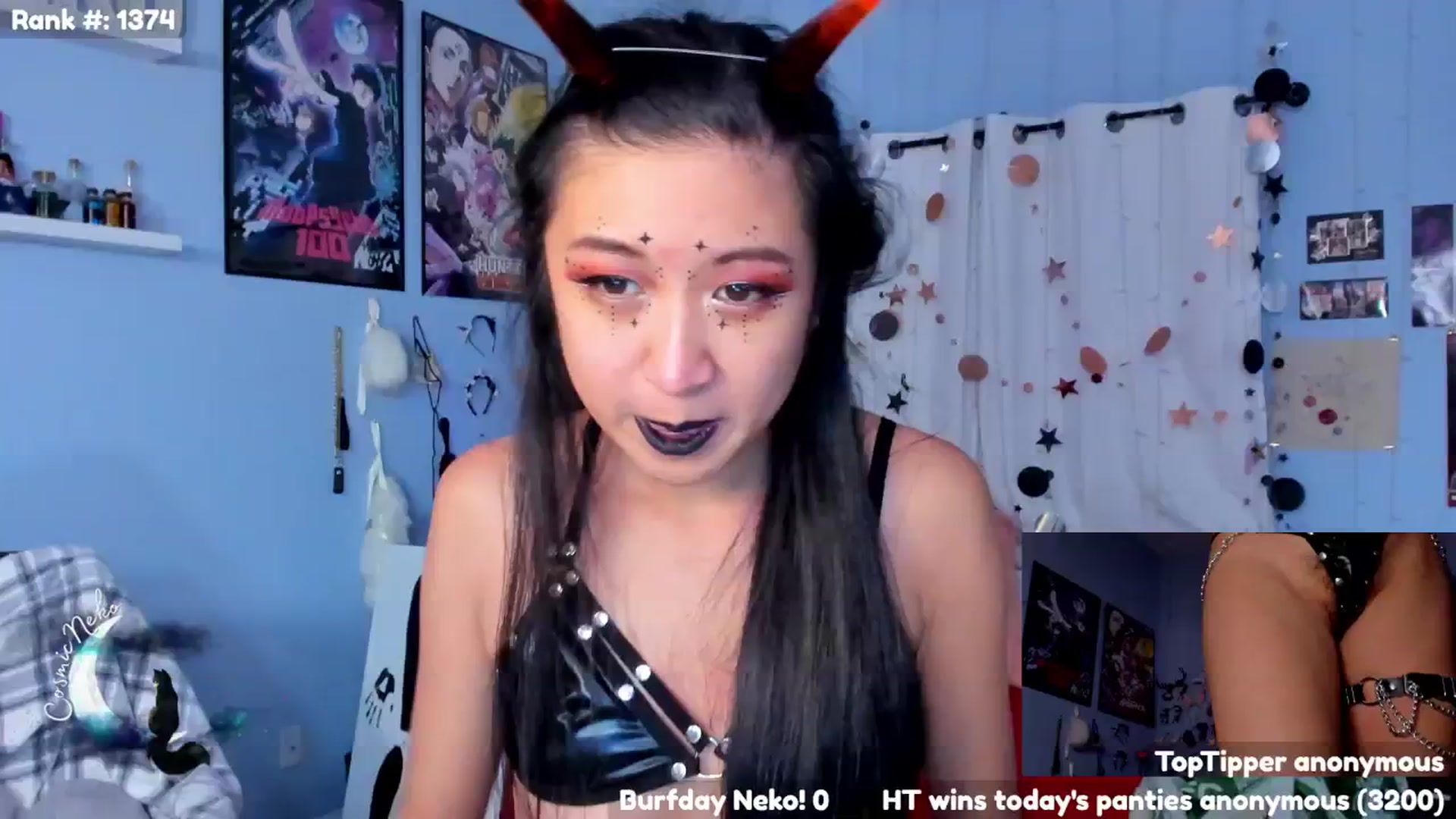 Gallery image thumbnail from CosmicNeko's myfreecams stream on, 10/19/2024, 06:58 image 13 of 20