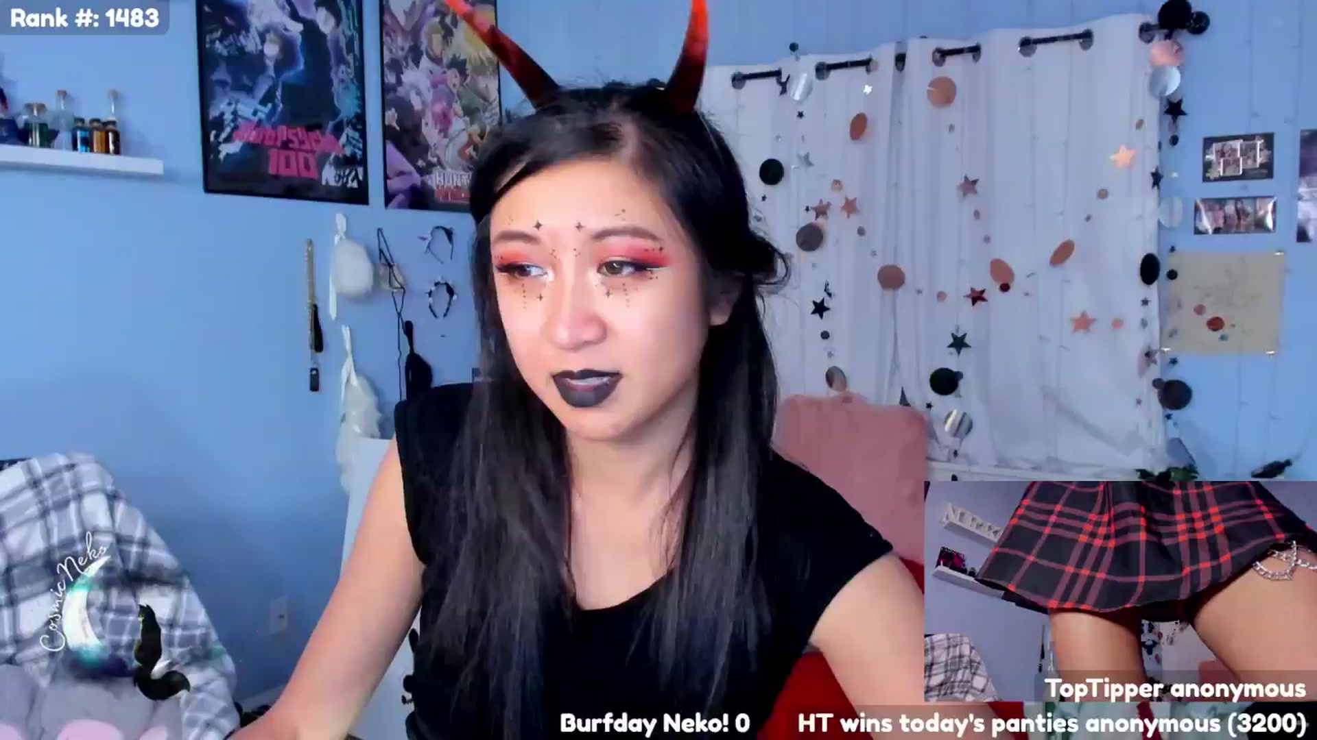 Gallery image thumbnail from CosmicNeko's myfreecams stream on, 10/19/2024, 06:58 image 7 of 20