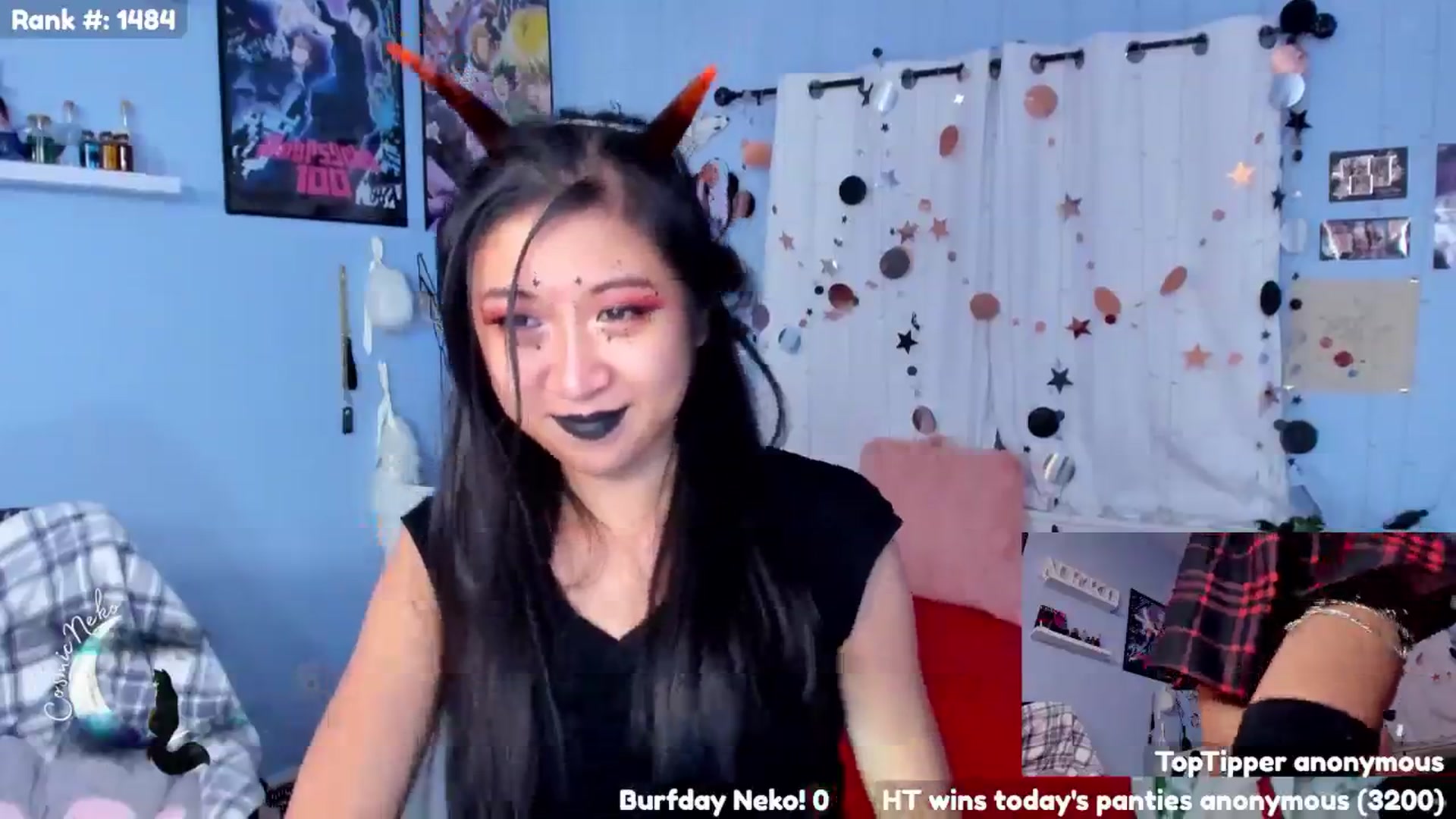 Gallery image thumbnail from CosmicNeko's myfreecams stream on, 10/19/2024, 06:58 image 6 of 20