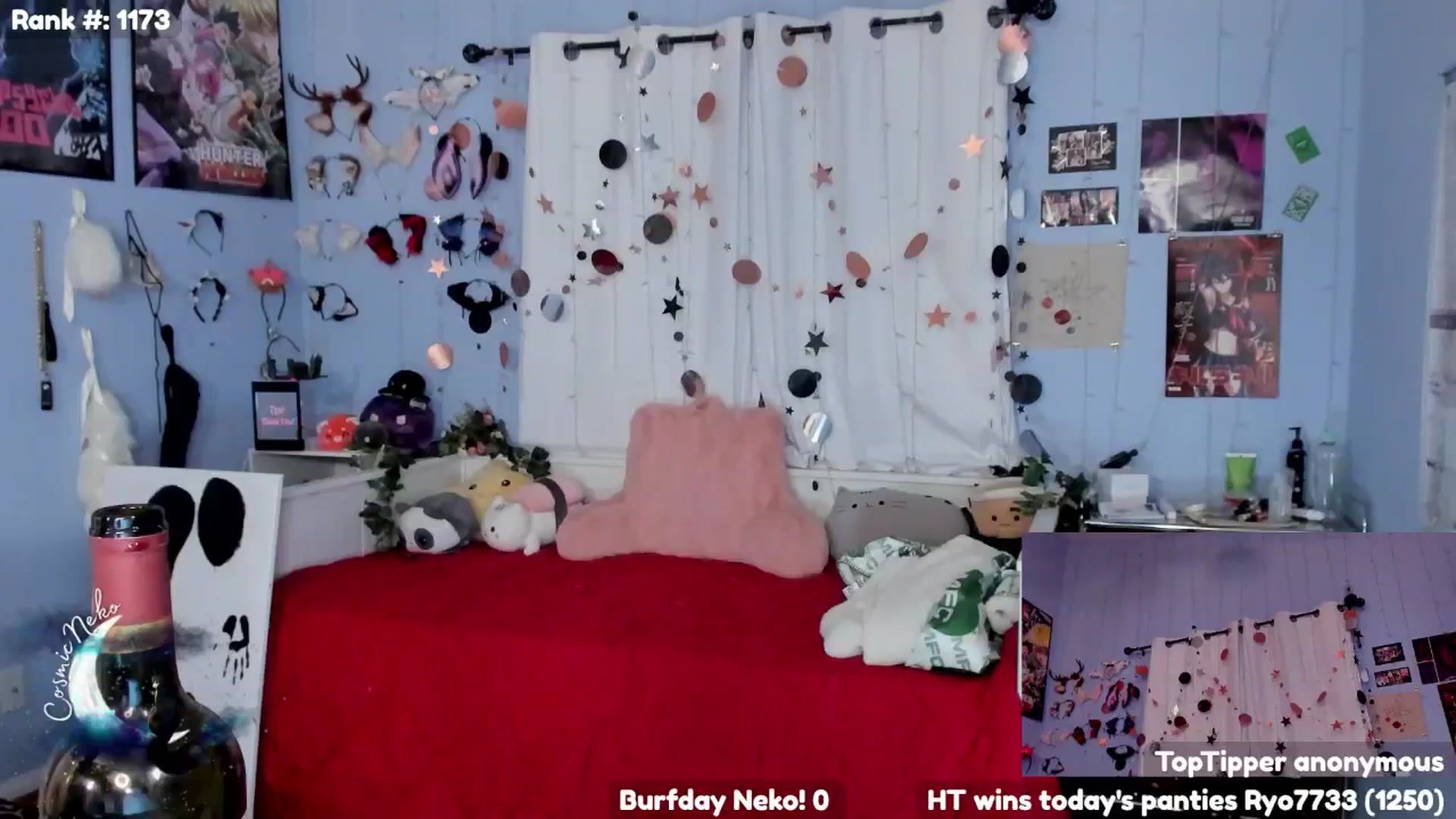 Gallery image thumbnail from CosmicNeko's myfreecams stream on, 10/25/2024, 05:12 image 13 of 20