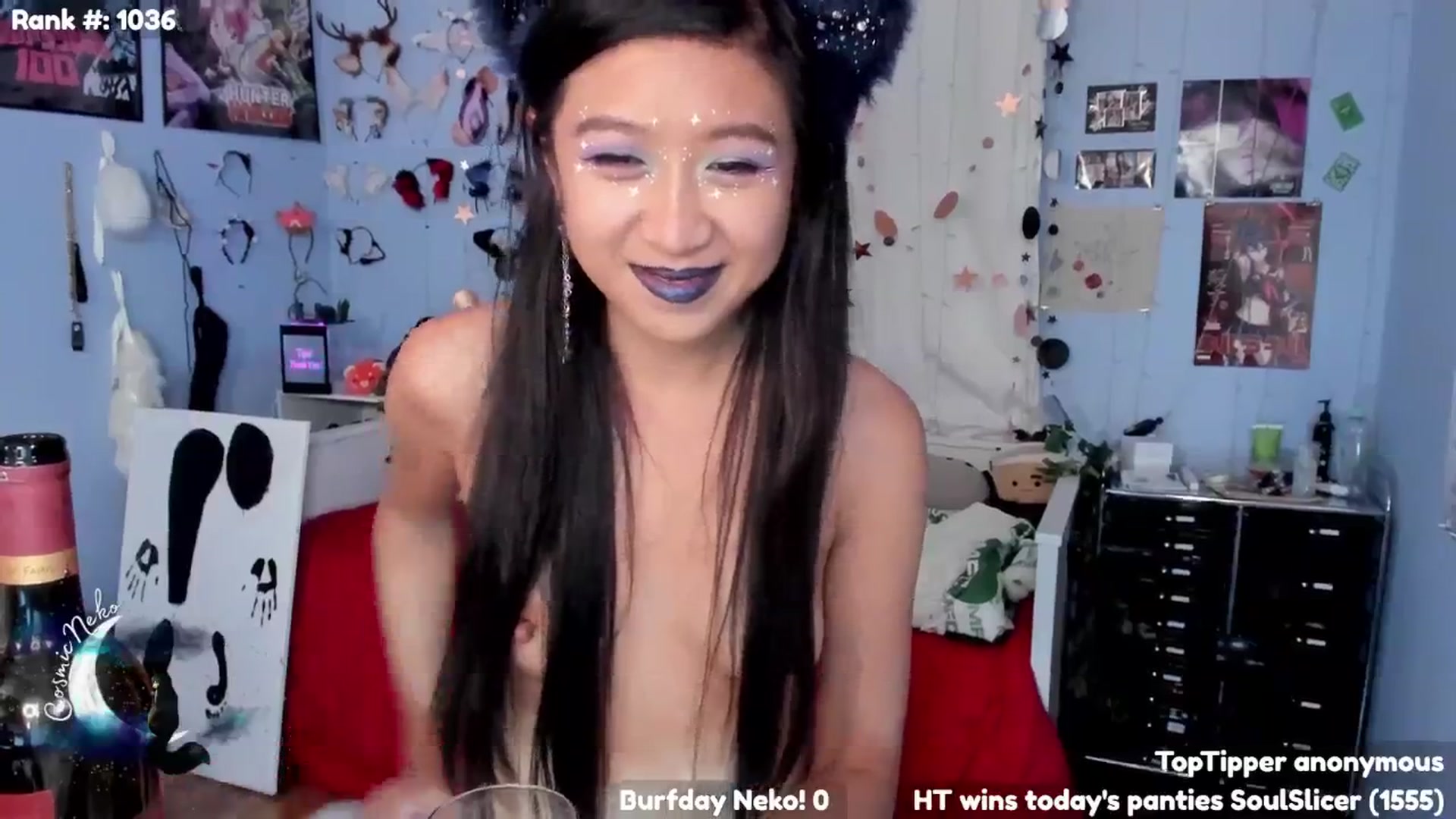 Gallery image thumbnail from CosmicNeko's myfreecams stream on, 10/25/2024, 05:12 image 19 of 20