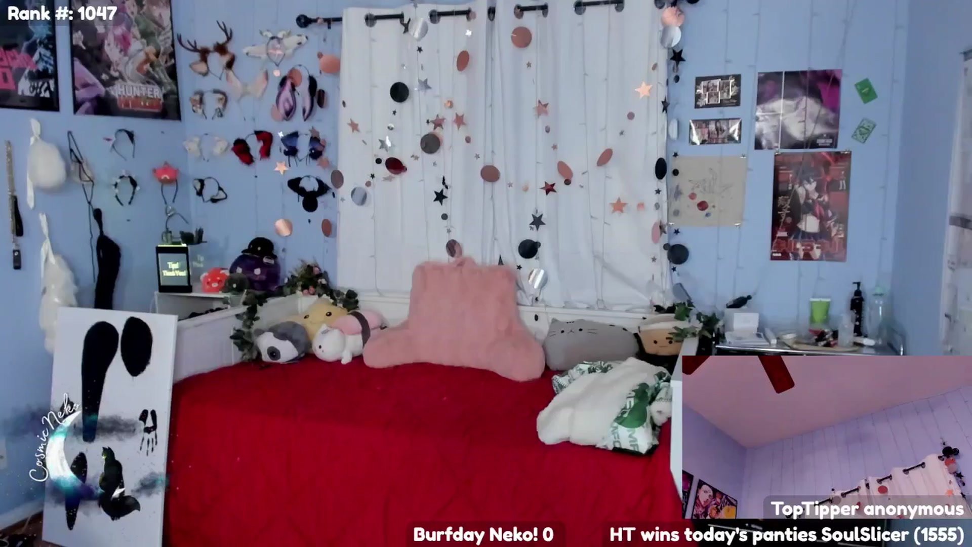 Gallery image thumbnail from CosmicNeko's myfreecams stream on, 10/25/2024, 05:12 image 17 of 20