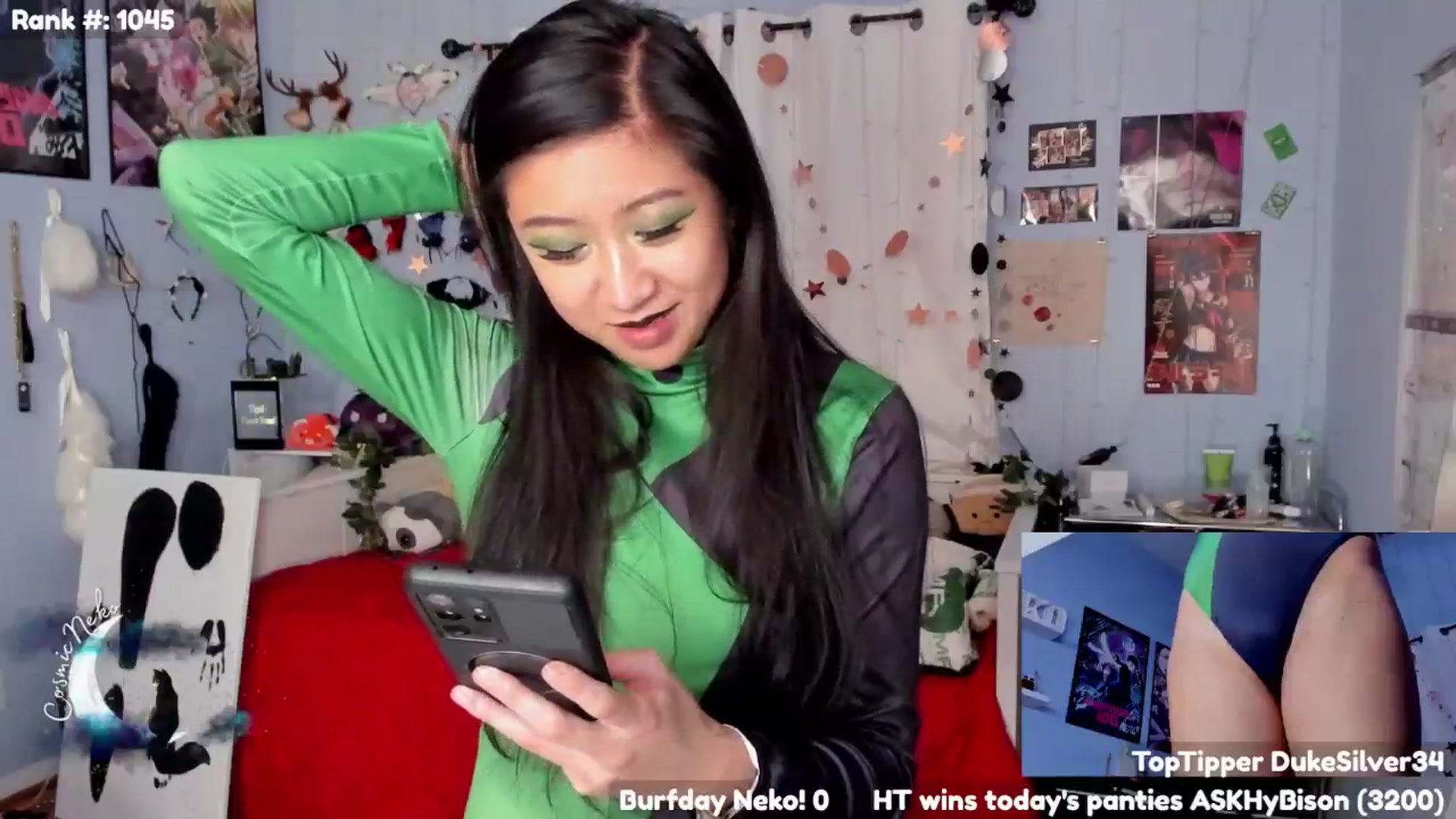 Gallery image thumbnail from CosmicNeko's myfreecams stream on, 11/01/2024, 06:34 image 7 of 20