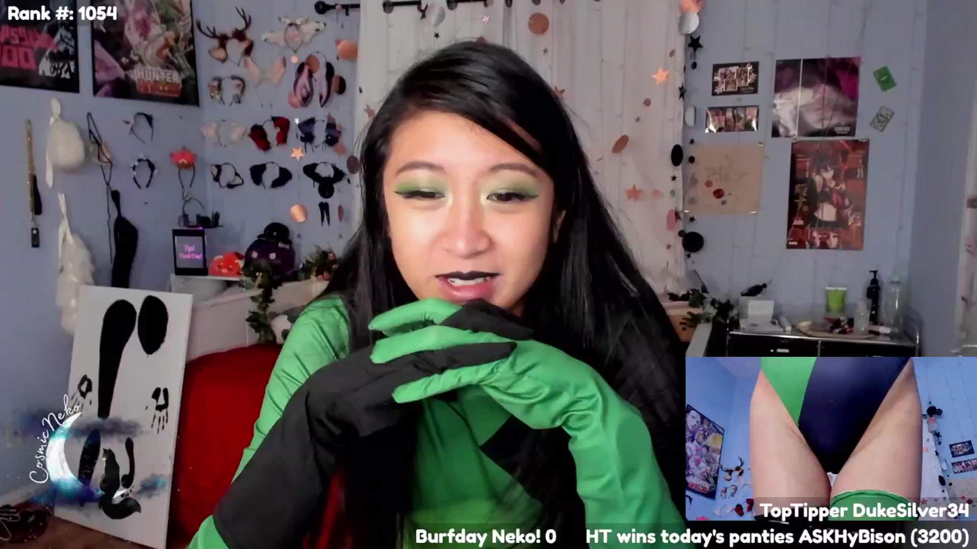 Gallery image thumbnail from CosmicNeko's myfreecams stream on, 11/01/2024, 06:34 image 3 of 20