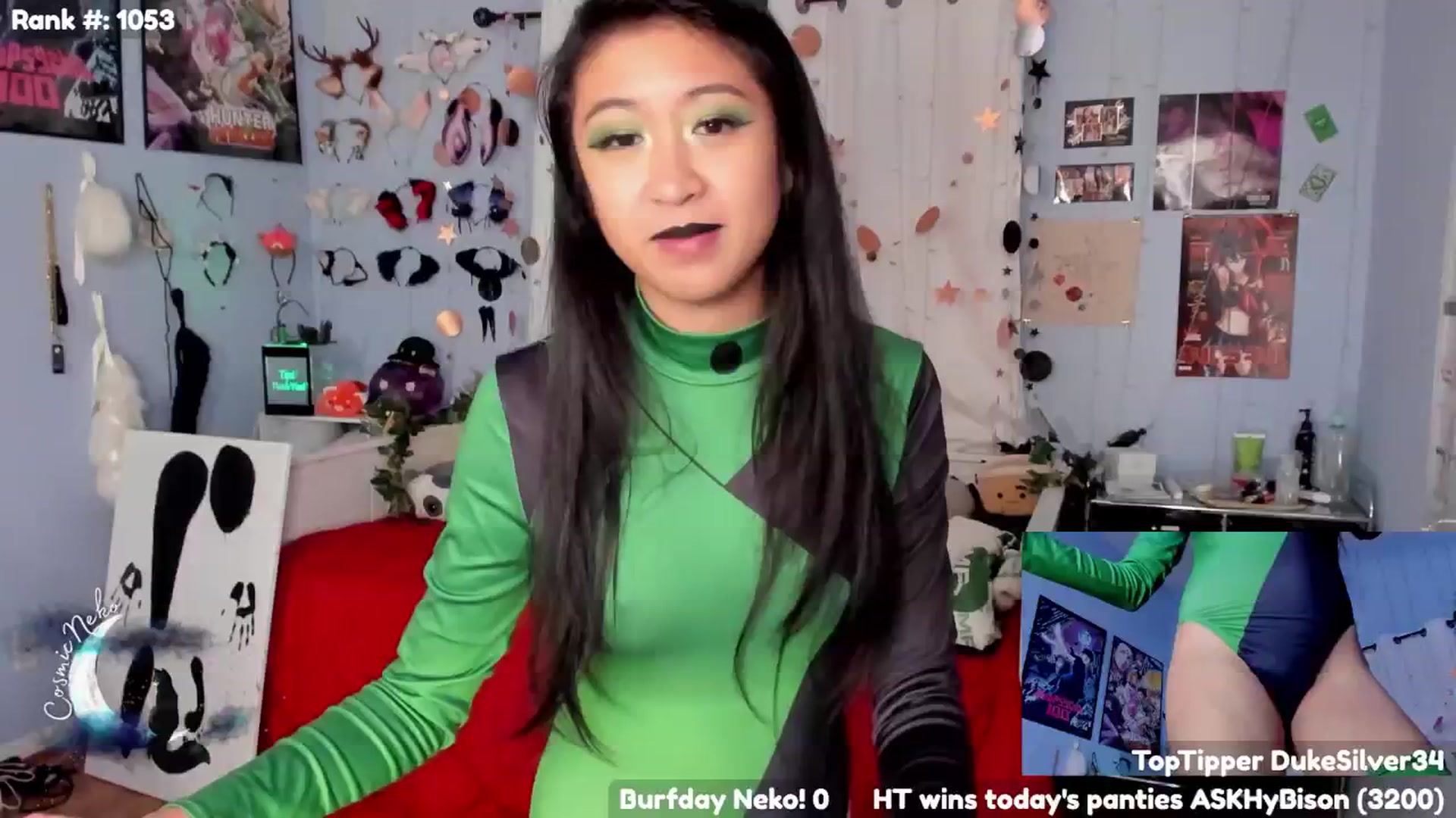 Gallery image thumbnail from CosmicNeko's myfreecams stream on, 11/01/2024, 06:34 image 4 of 20
