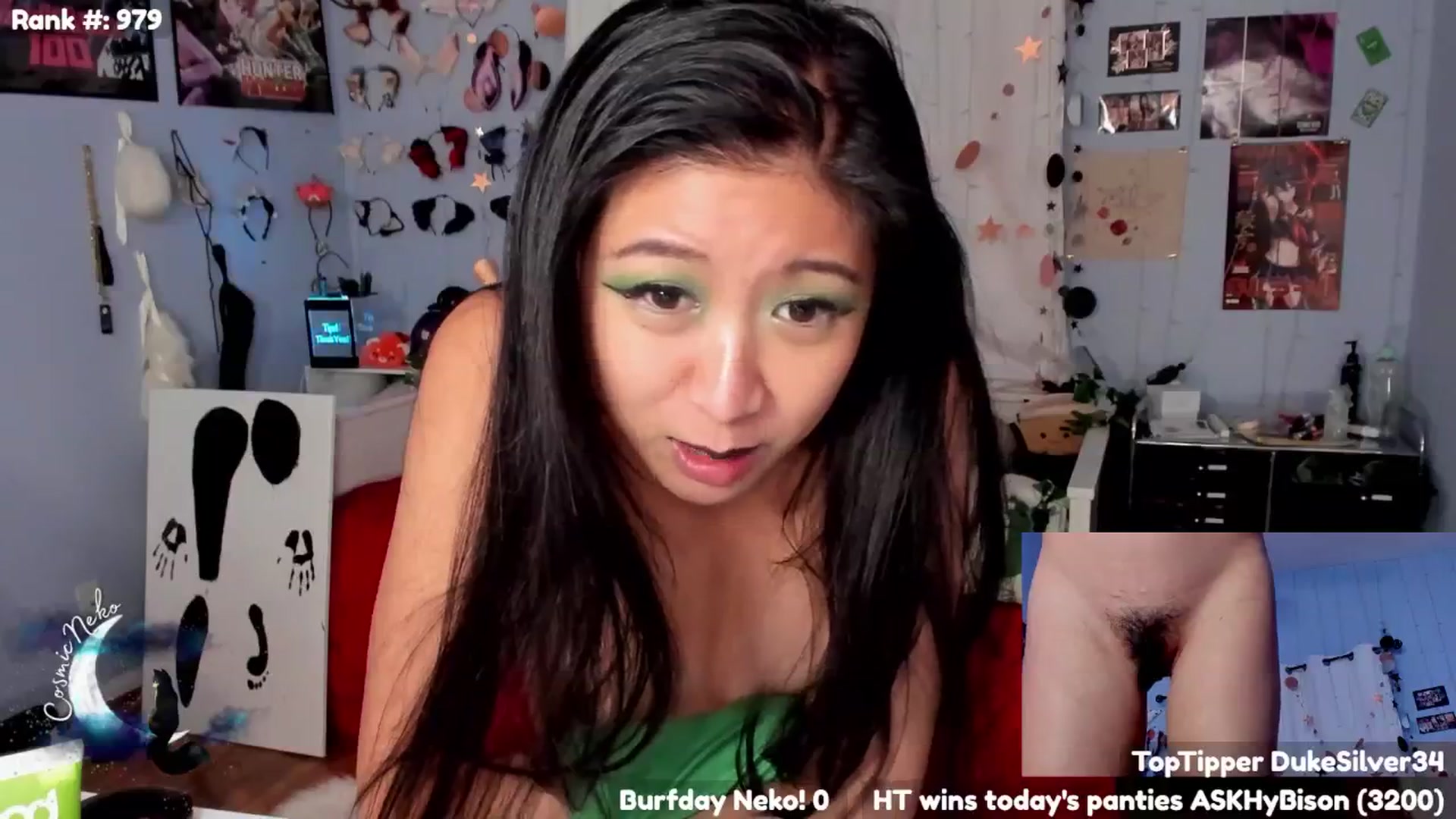 Gallery image thumbnail from CosmicNeko's myfreecams stream on, 11/01/2024, 06:34 image 14 of 20