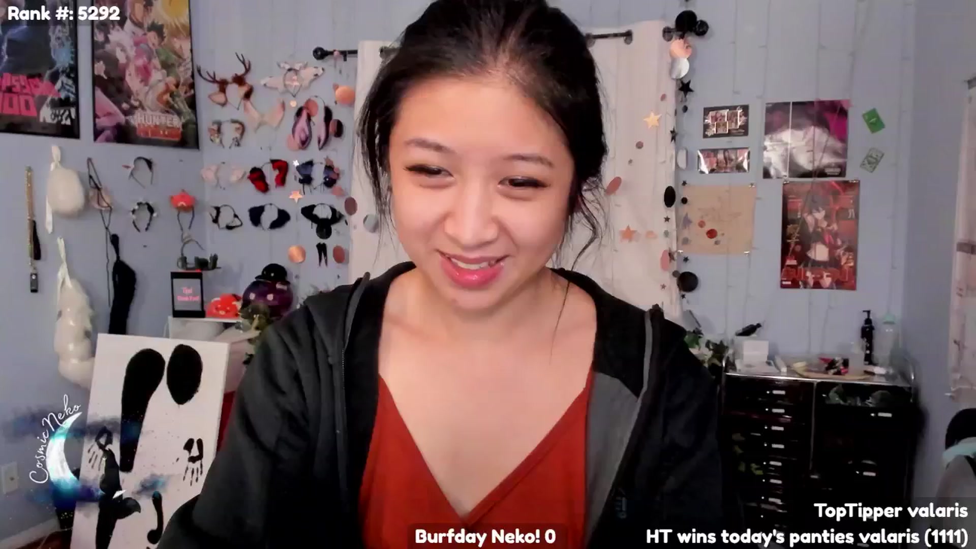 Gallery image thumbnail from CosmicNeko's myfreecams stream on, 11/11/2024, 05:22 image 7 of 20
