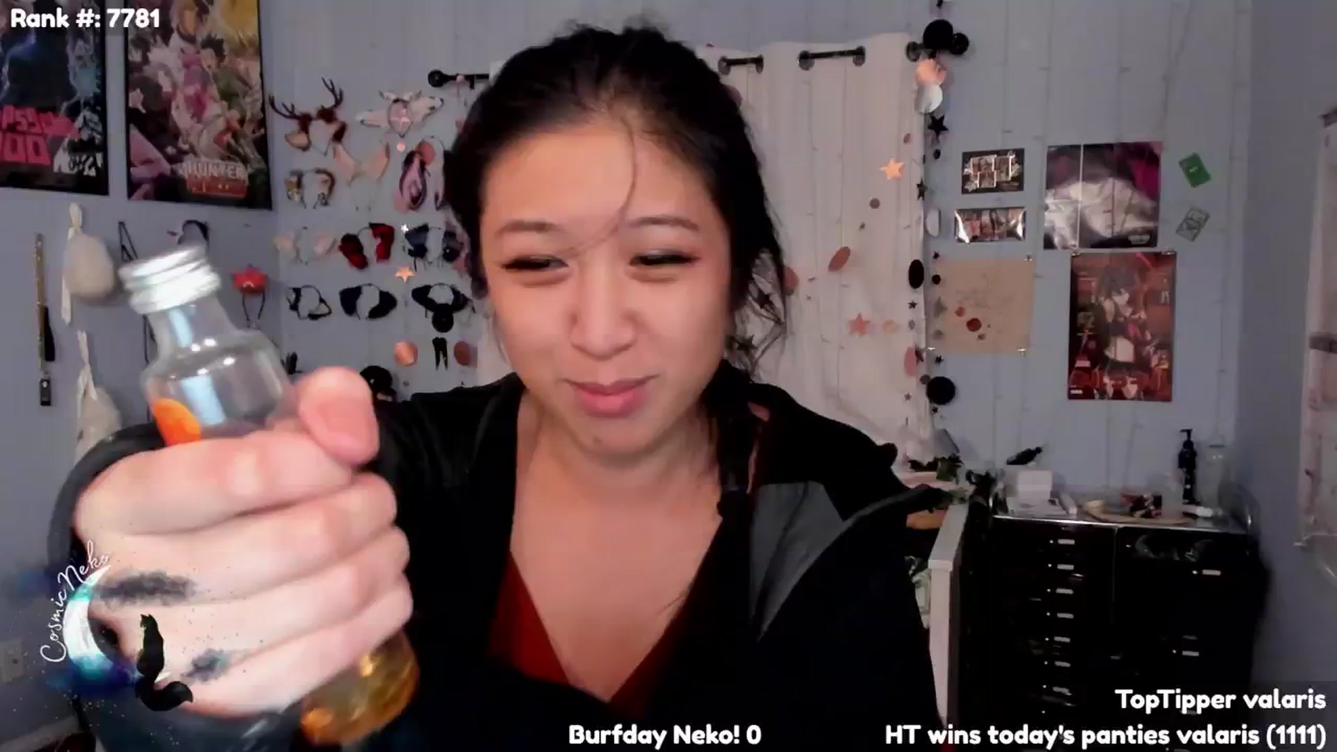 Gallery image thumbnail from CosmicNeko's myfreecams stream on, 11/11/2024, 05:22 image 1 of 20