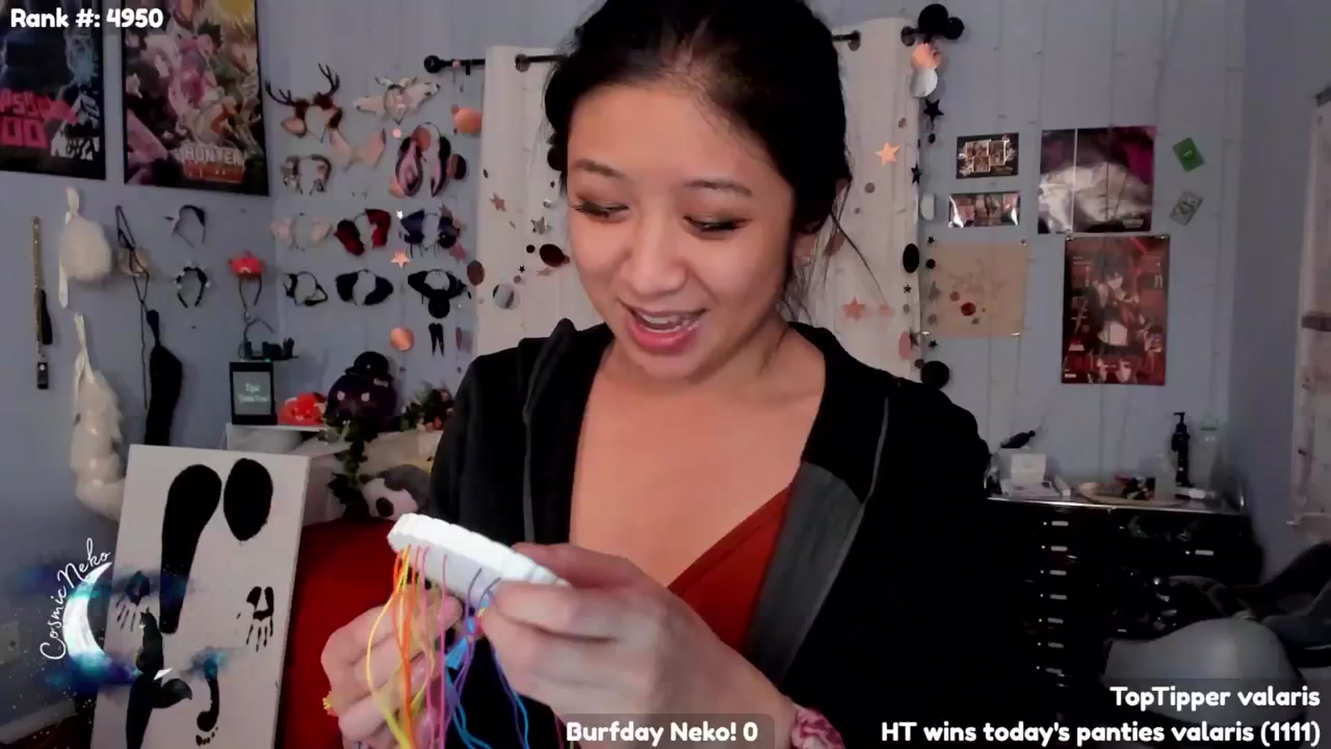 Gallery image thumbnail from CosmicNeko's myfreecams stream on, 11/11/2024, 05:22 image 16 of 20