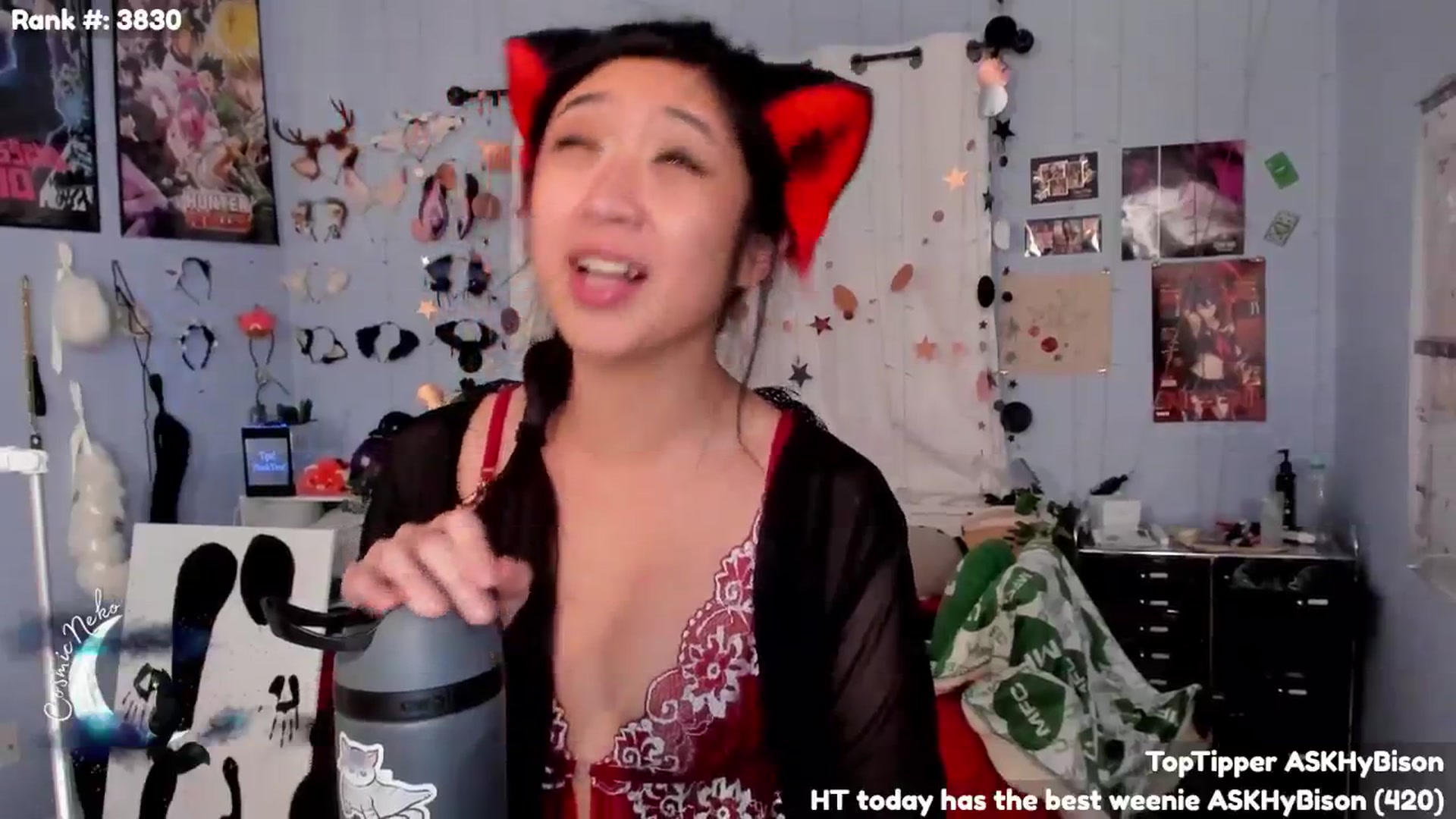 Gallery image thumbnail from CosmicNeko's myfreecams stream on, 11/14/2024, 06:53 image 17 of 20