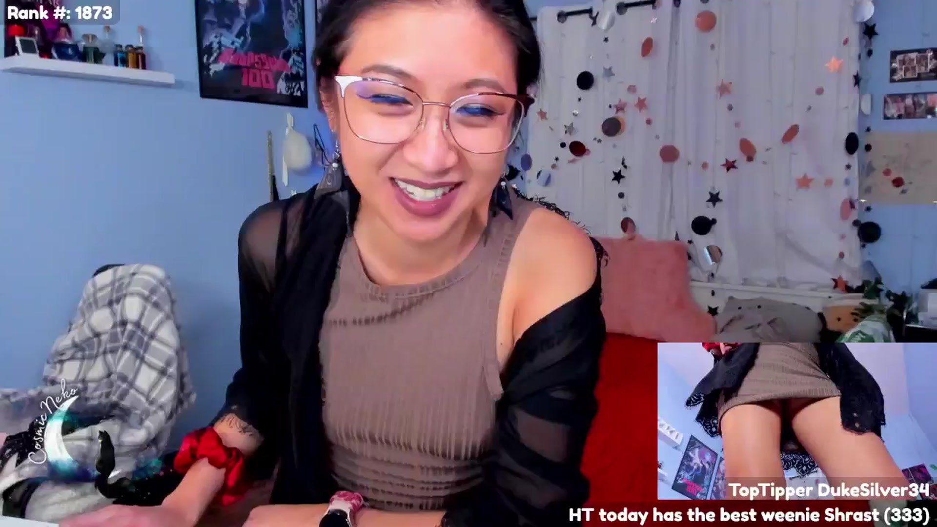 Gallery image thumbnail from CosmicNeko's myfreecams stream on, 11/27/2024, 04:35 image 15 of 20