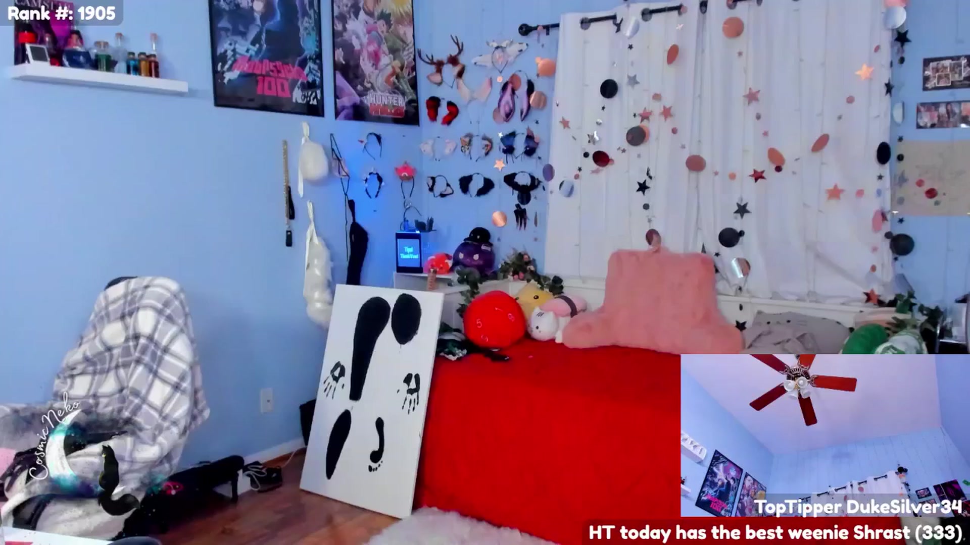 Gallery image thumbnail from CosmicNeko's myfreecams stream on, 11/27/2024, 04:35 image 11 of 20