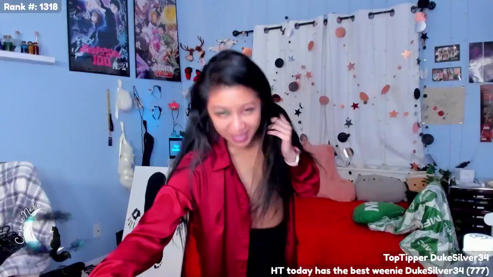 Gallery image thumbnail from CosmicNeko's myfreecams stream on, 12/15/2024, 09:00 image 14 of 20