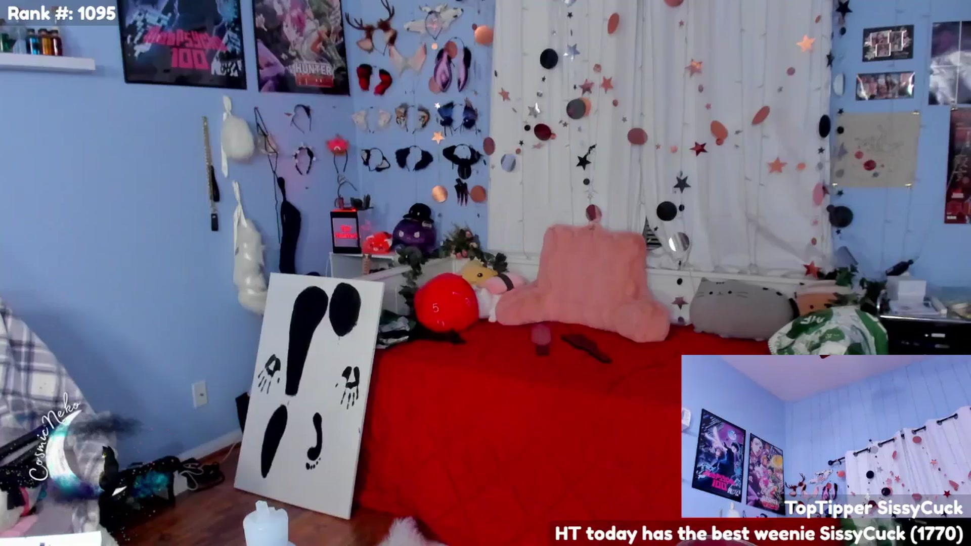 Gallery image thumbnail from CosmicNeko's myfreecams stream on, 01/01/2025, 06:51 image 5 of 20